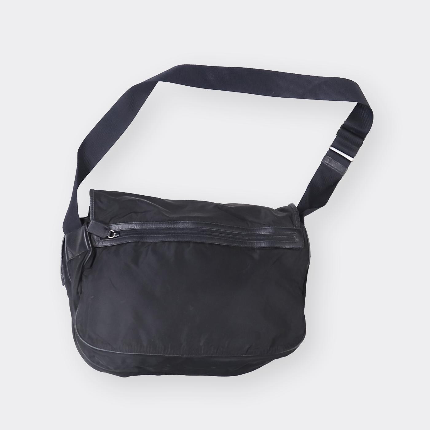 Prada vintage messenger bag hot sale