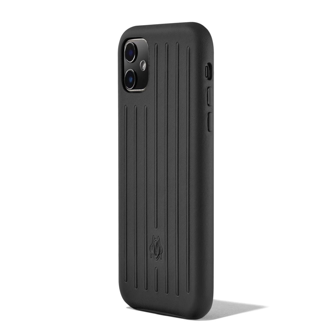 RIMOWA Leather Black Case For Iphone 11 Lyst
