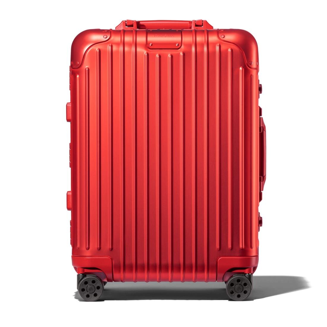 RIMOWA Original Cabin Suitcase in Red | Lyst