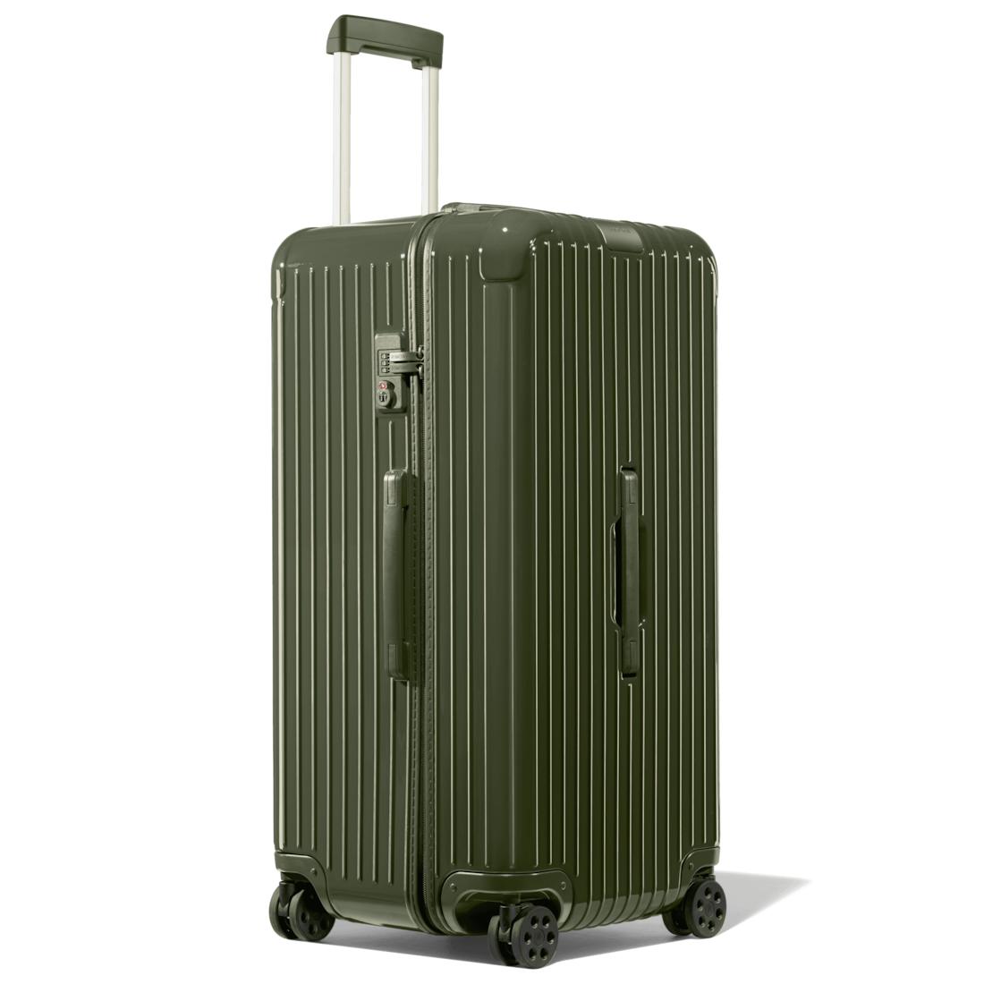 限定 RIMOWA ESSENTIAL TRUNK PLUS 101L カクタス RIMOWA Essential Essential Trunk Plus Suitcase In Cactus Green