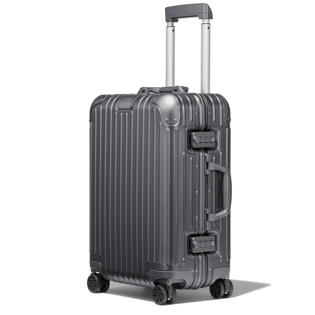 RIMOWA グレイキャリーケース2輪 RIMOWA SALSA 2輪キャリーケース 35L/856.52 シルバー - メルカリ