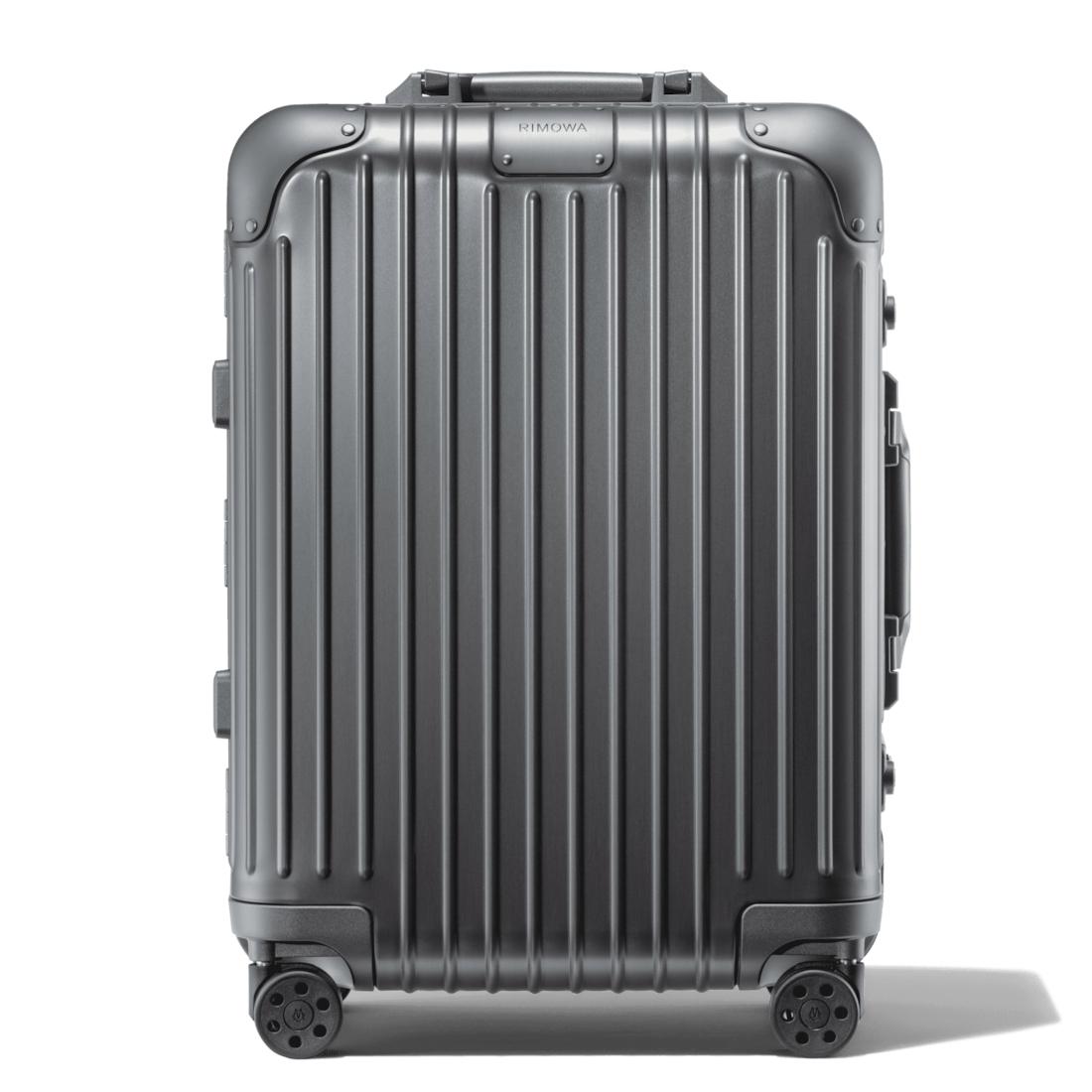 RIMOWA Original Original Cabin Suitcase In Mercury Grey - Aluminium ...