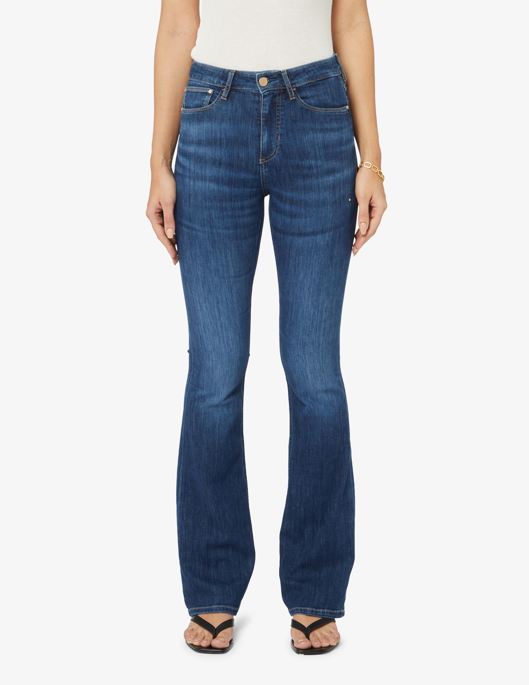 Jeans a zampa di Guess in Blu | Lyst