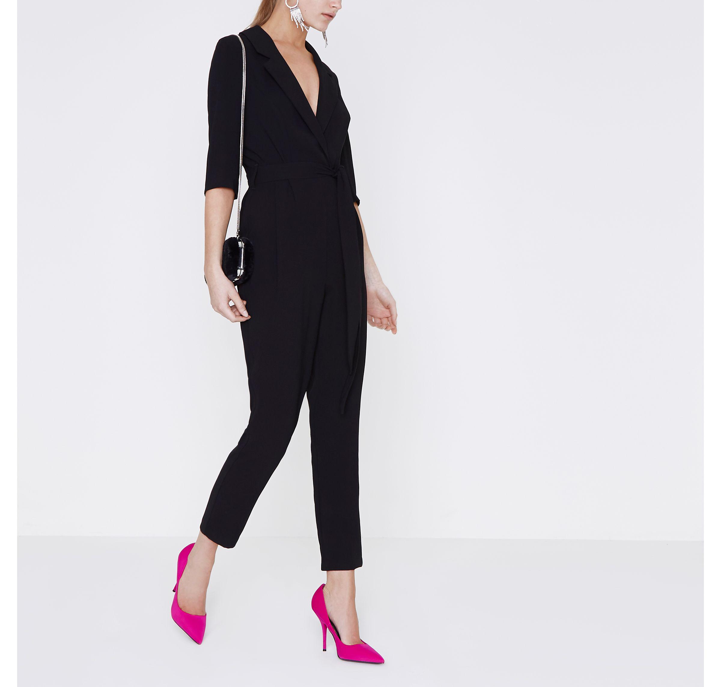 quarter sleeve jumpsuit