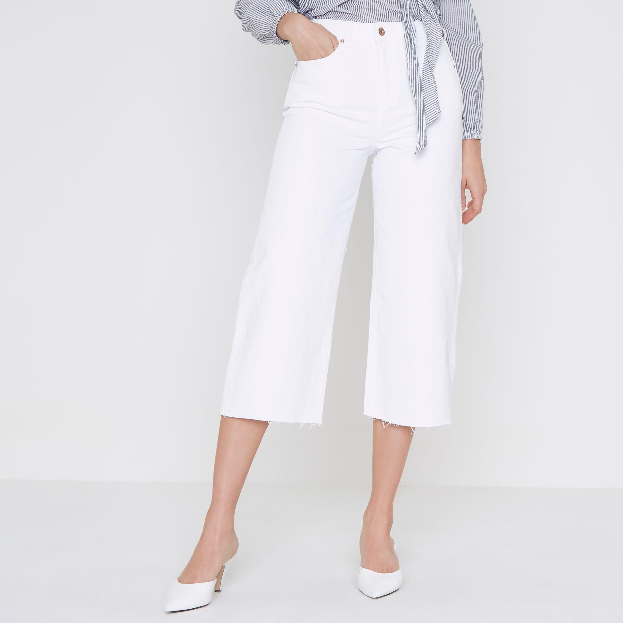 river island alexa crop wide