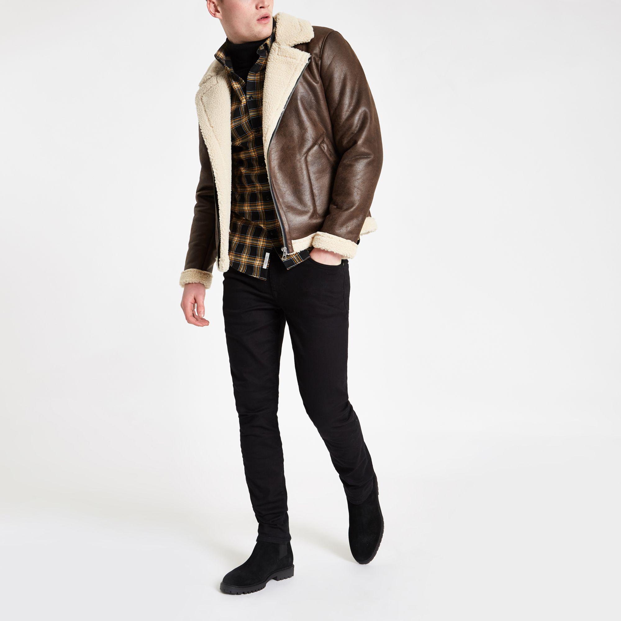 only & sons aviator jacket
