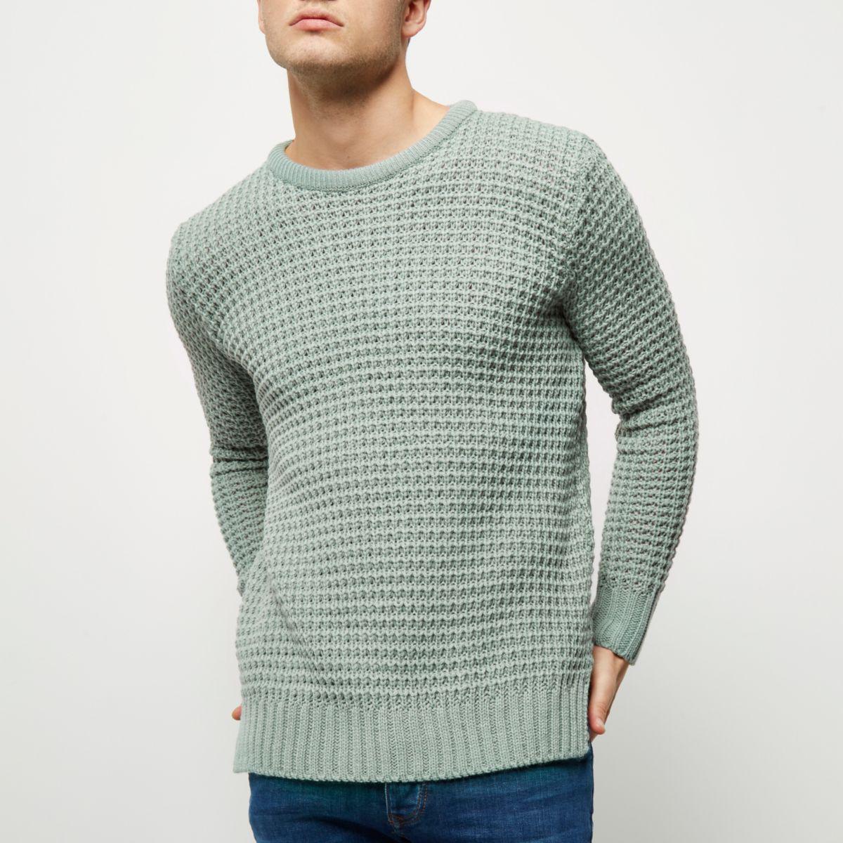 mint green jumper mens