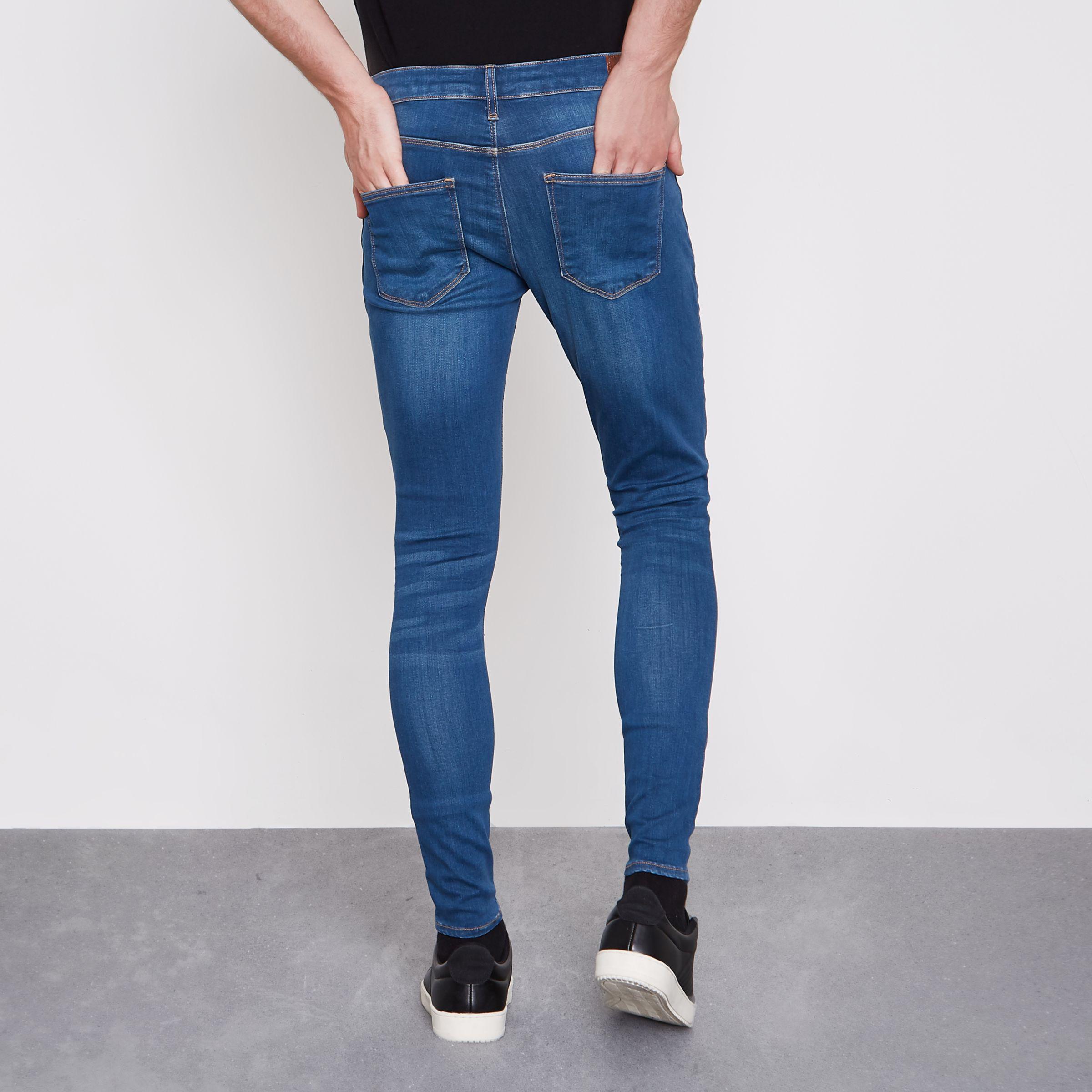 river island ollie spray on jeans
