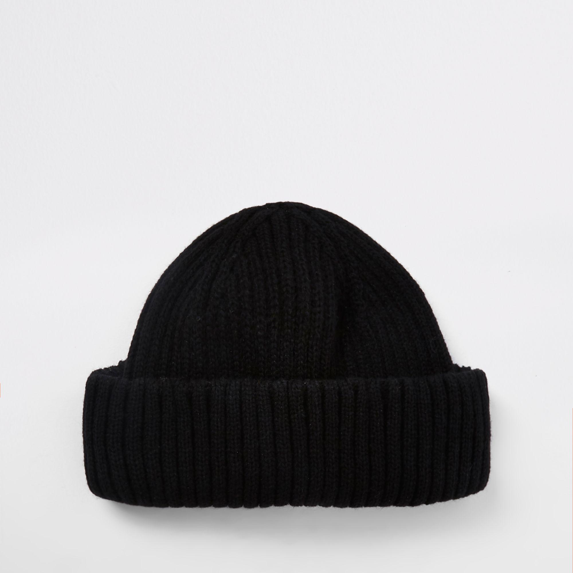 river island fisherman beanie
