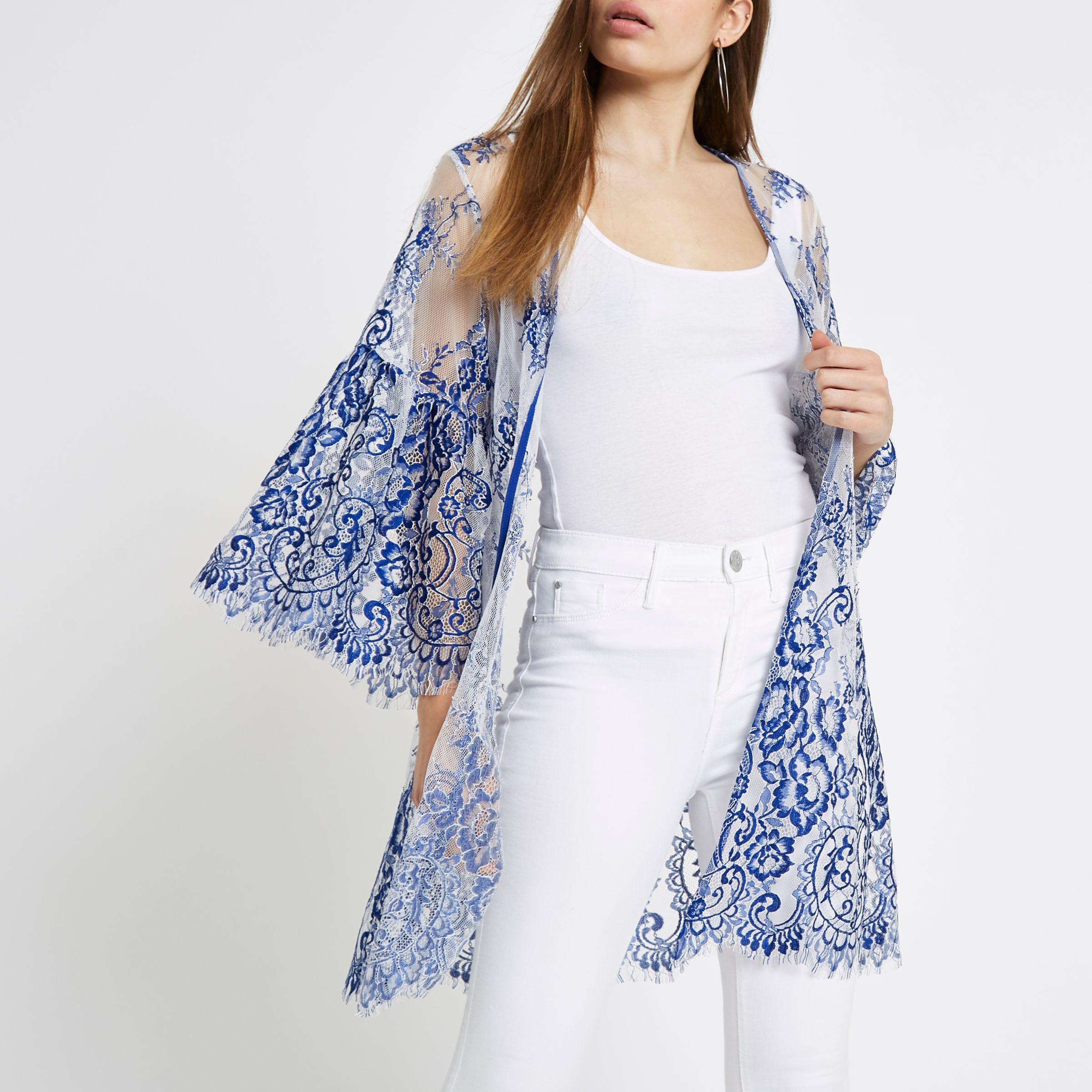 River island kimono jacket deals