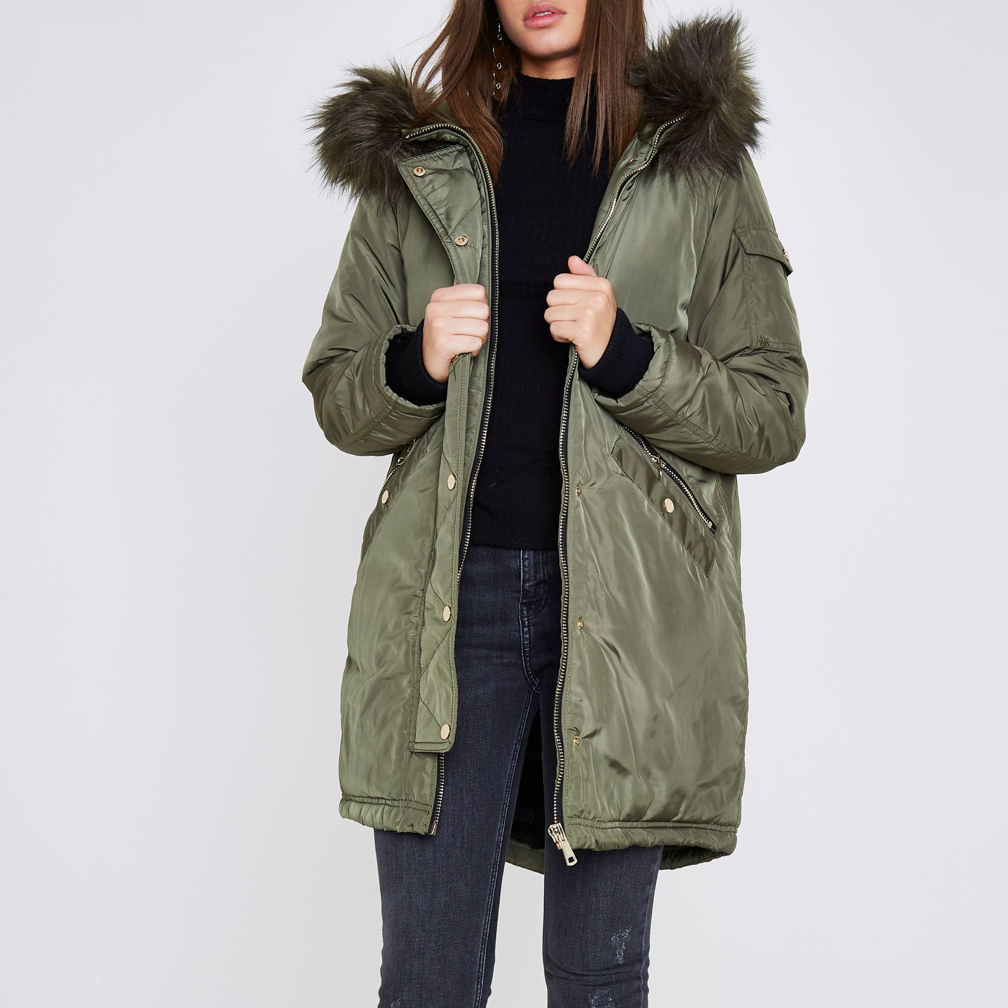 split hood parka