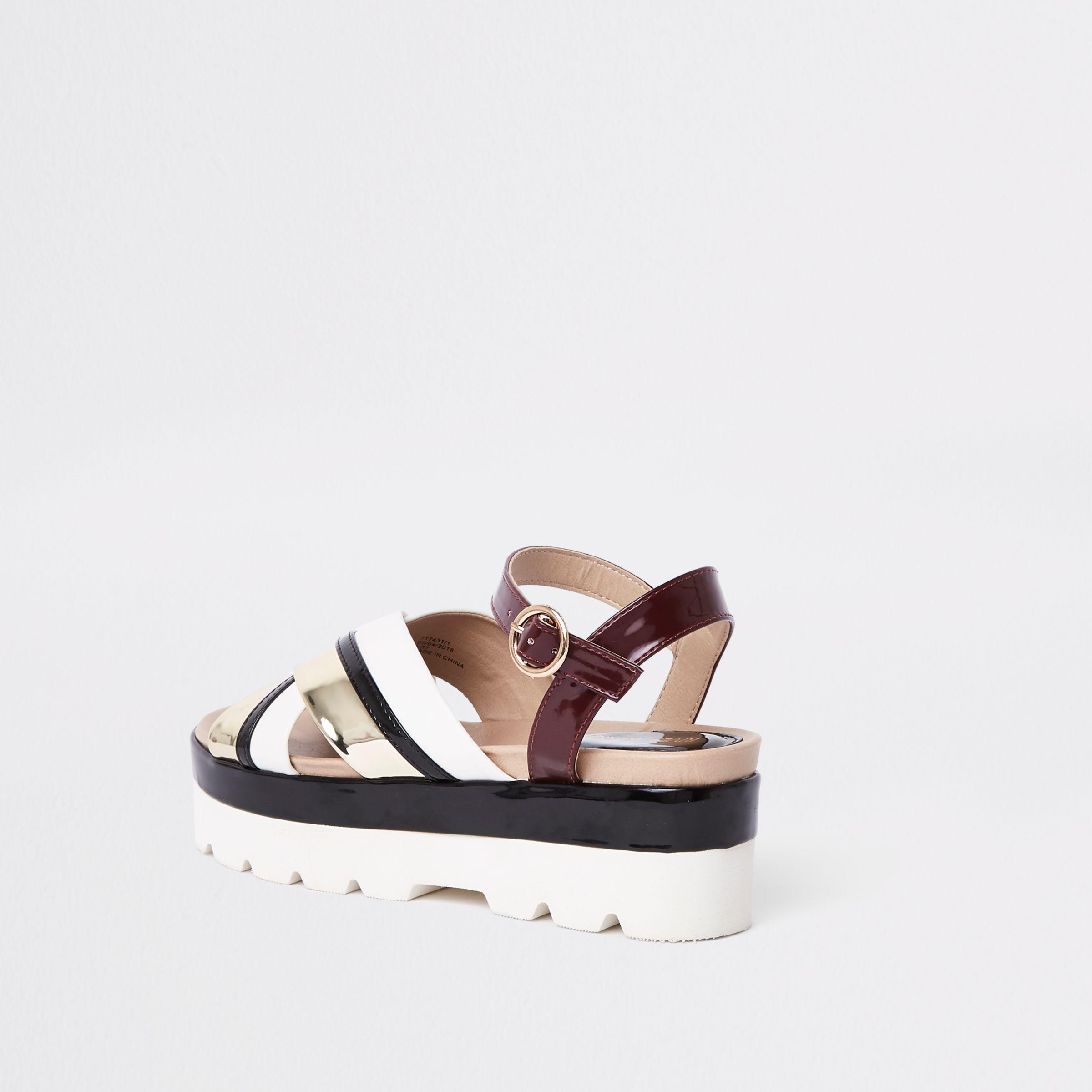 river island chunky sandals