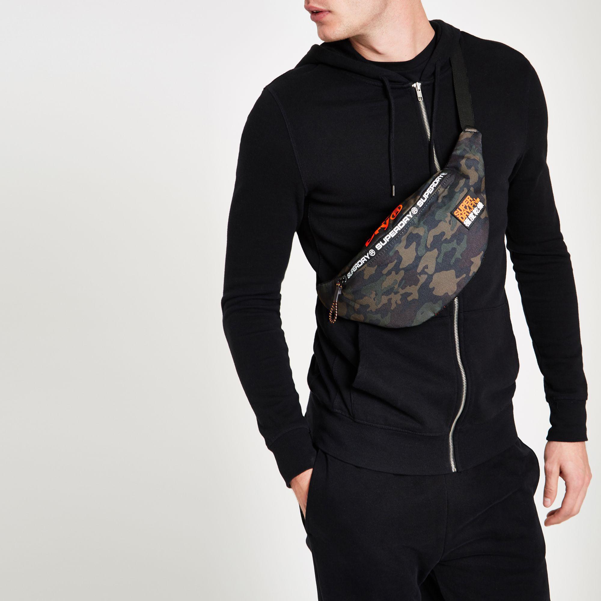 superdry camo bag