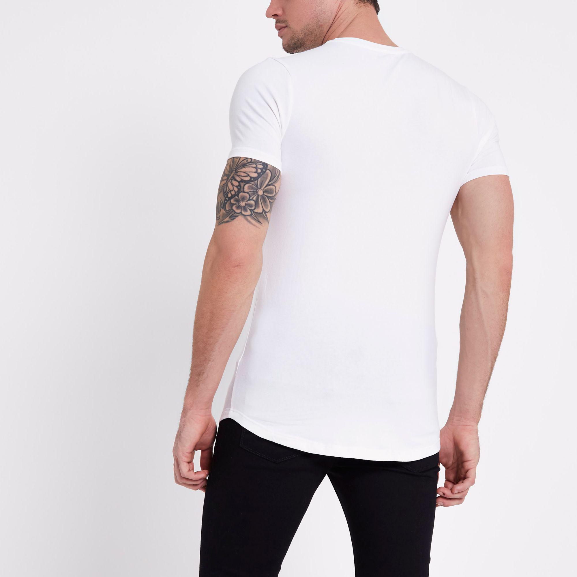 Cotton Muscle Fit 'r95' T-shirt 