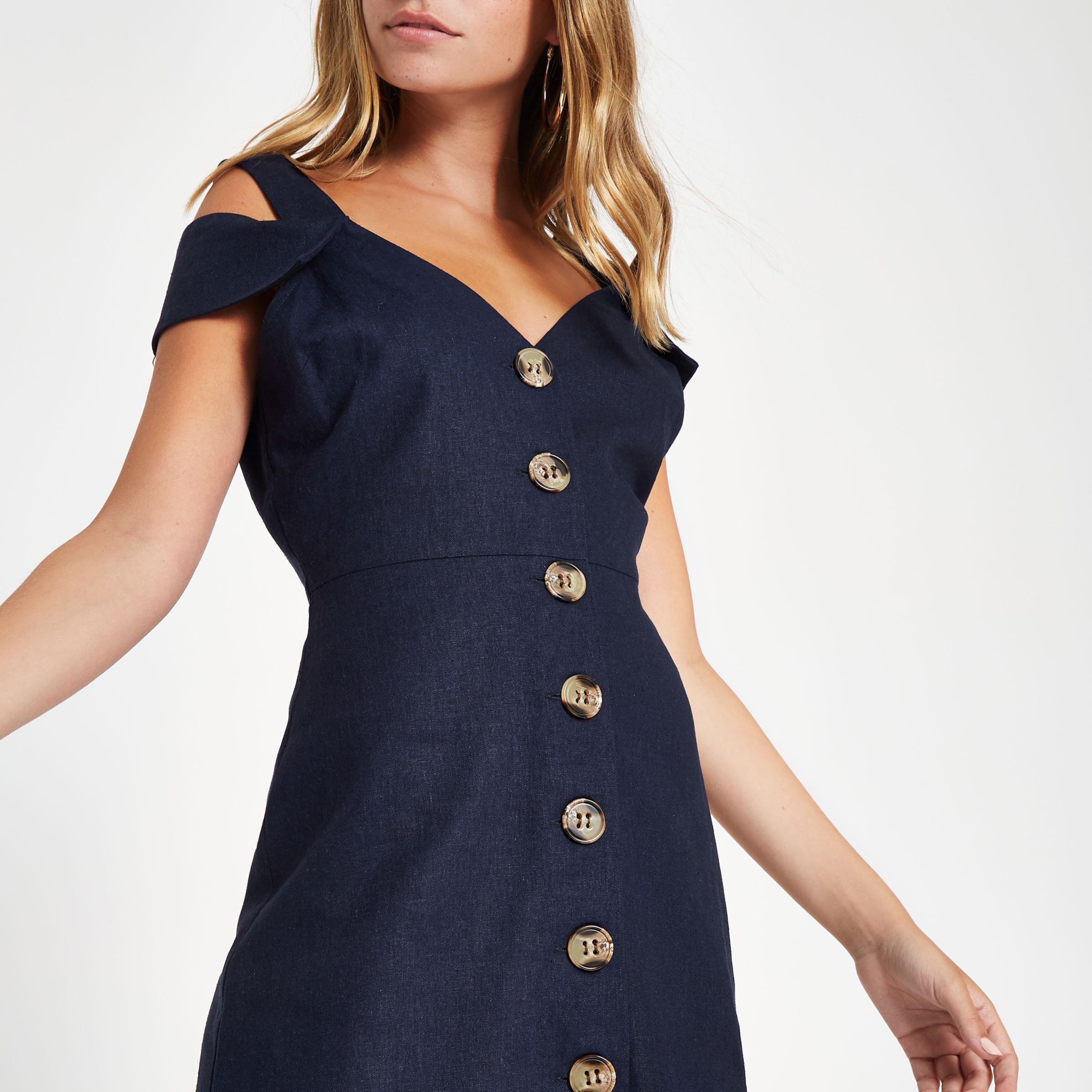 petite navy dress