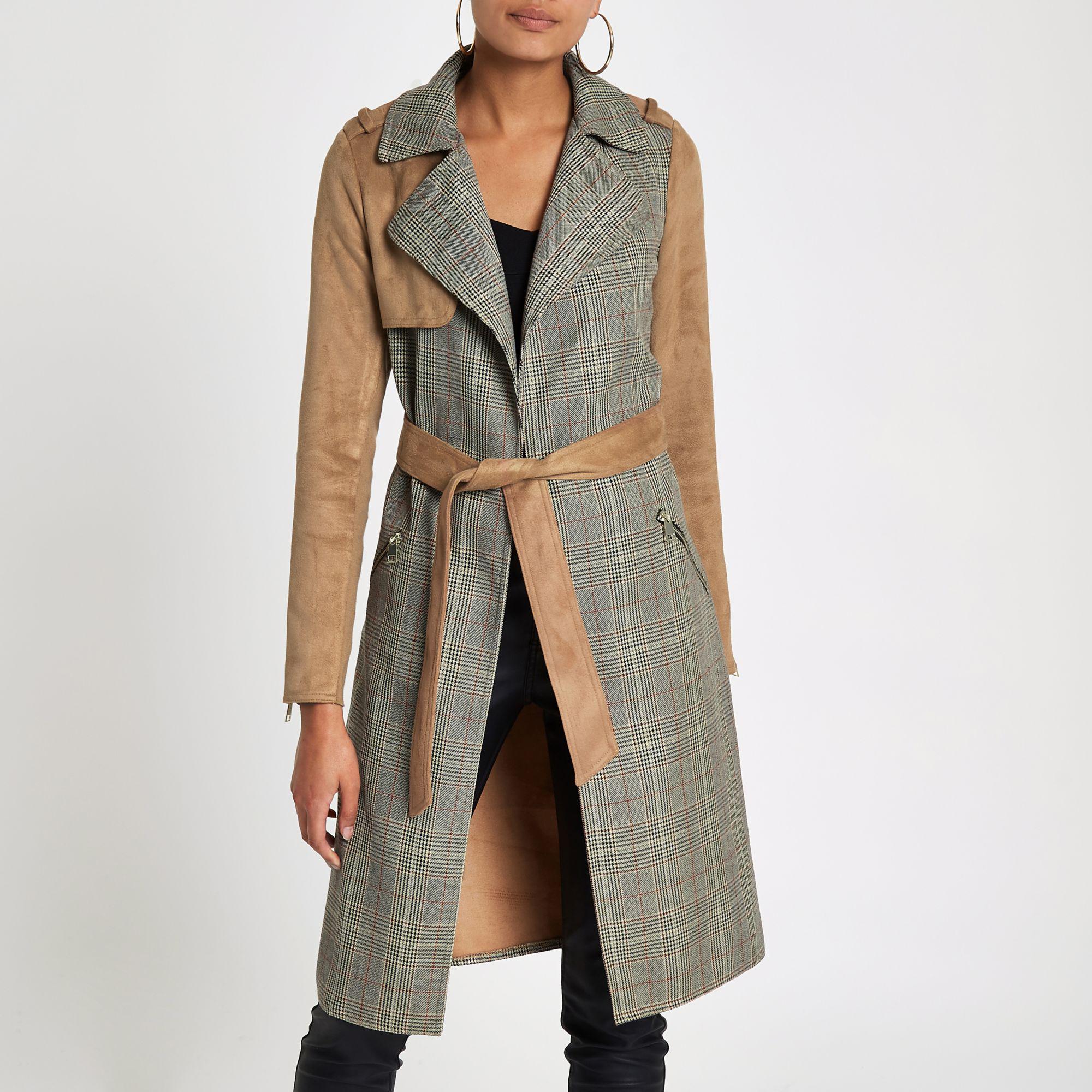 suedette coat