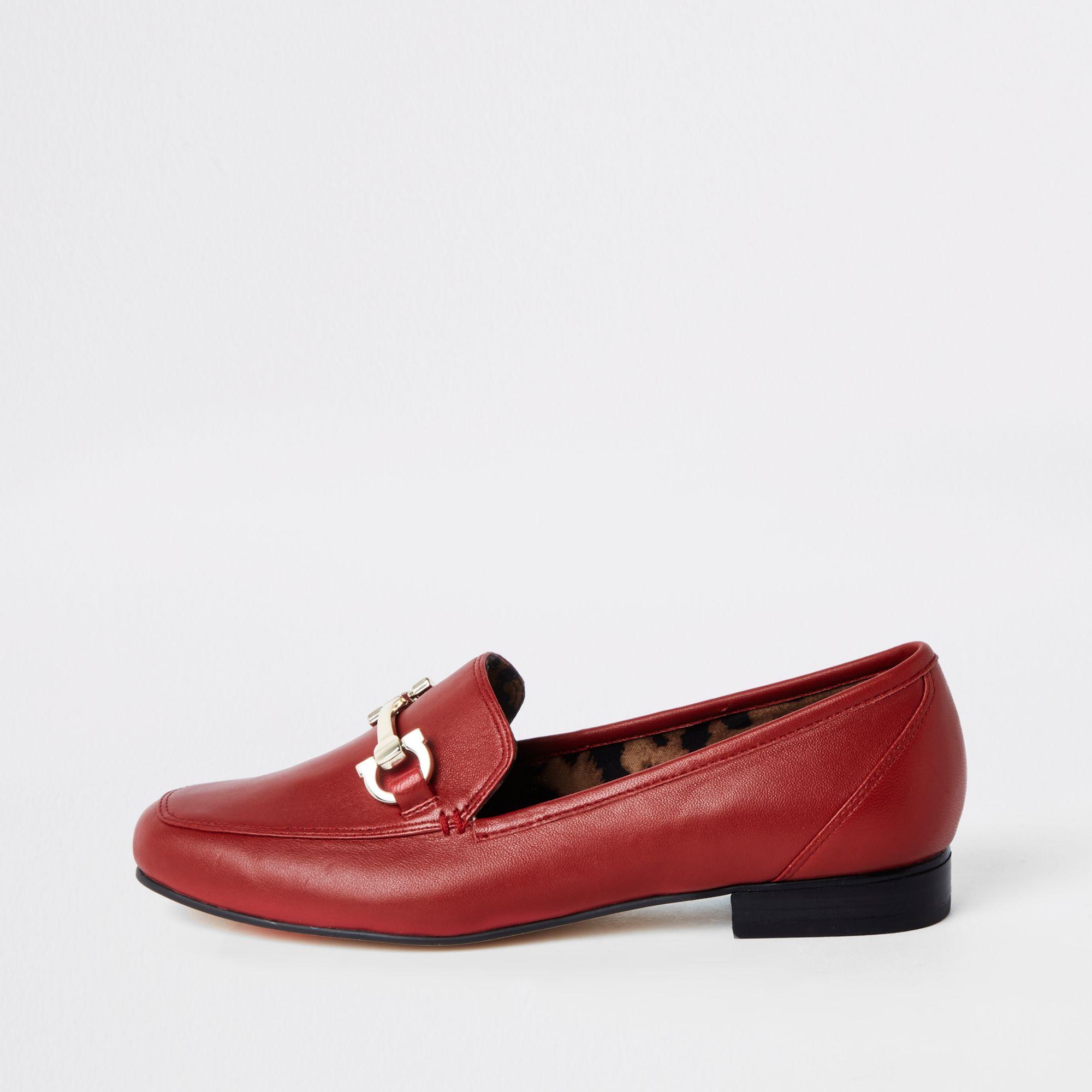 leather snaffle loafer