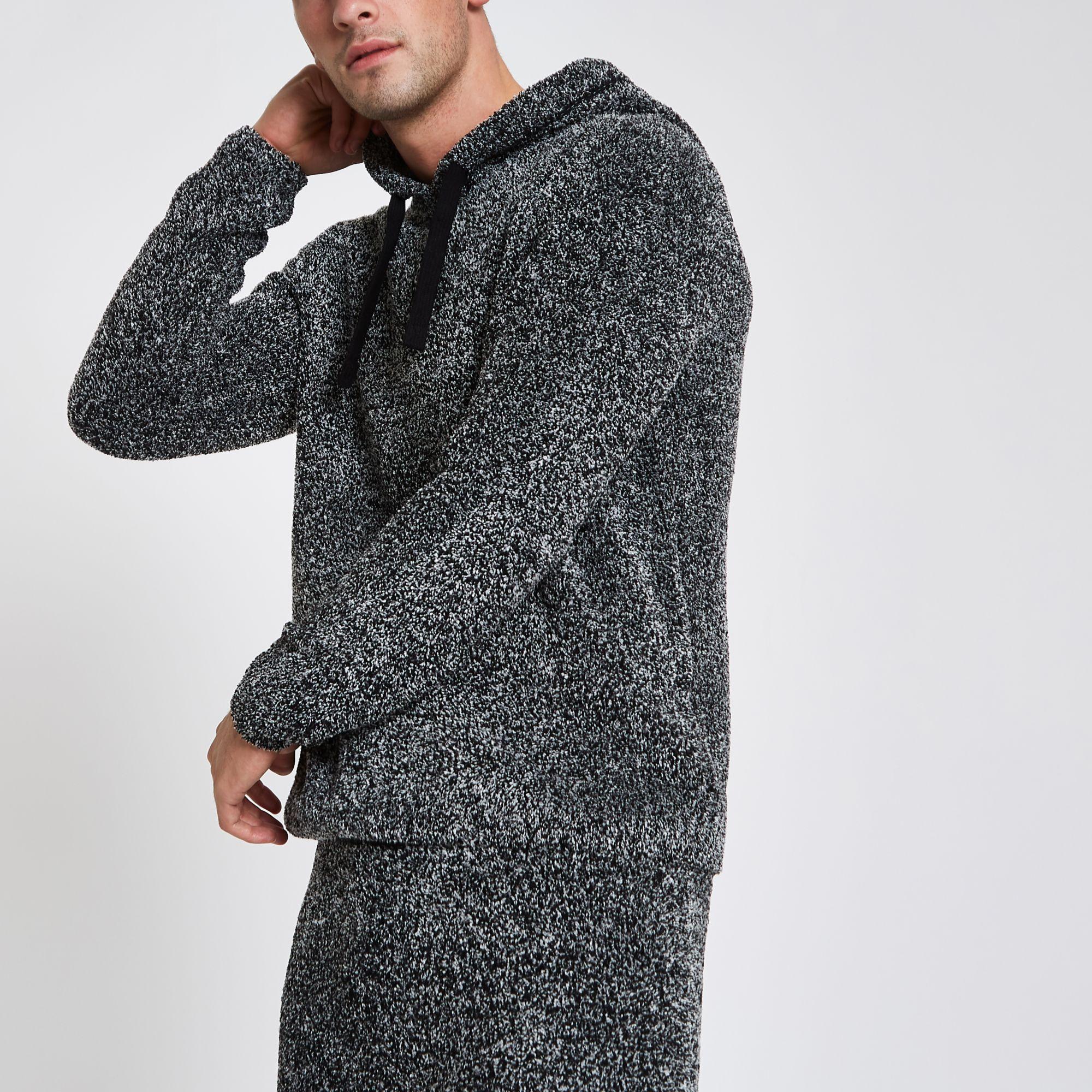 river island teddy hoodie