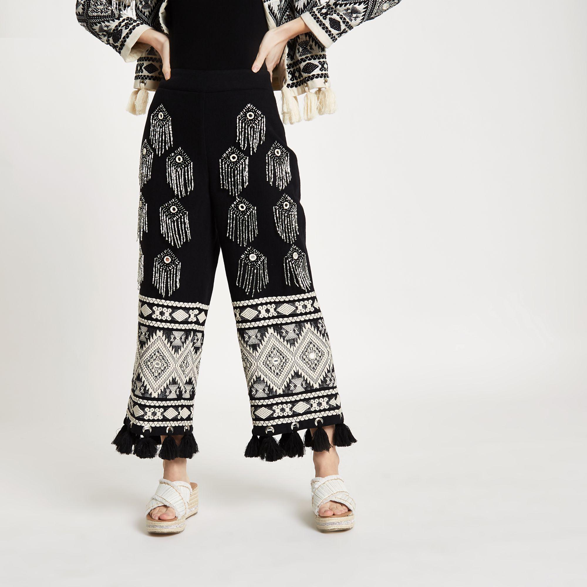 River Island Cotton Petite Embellished 