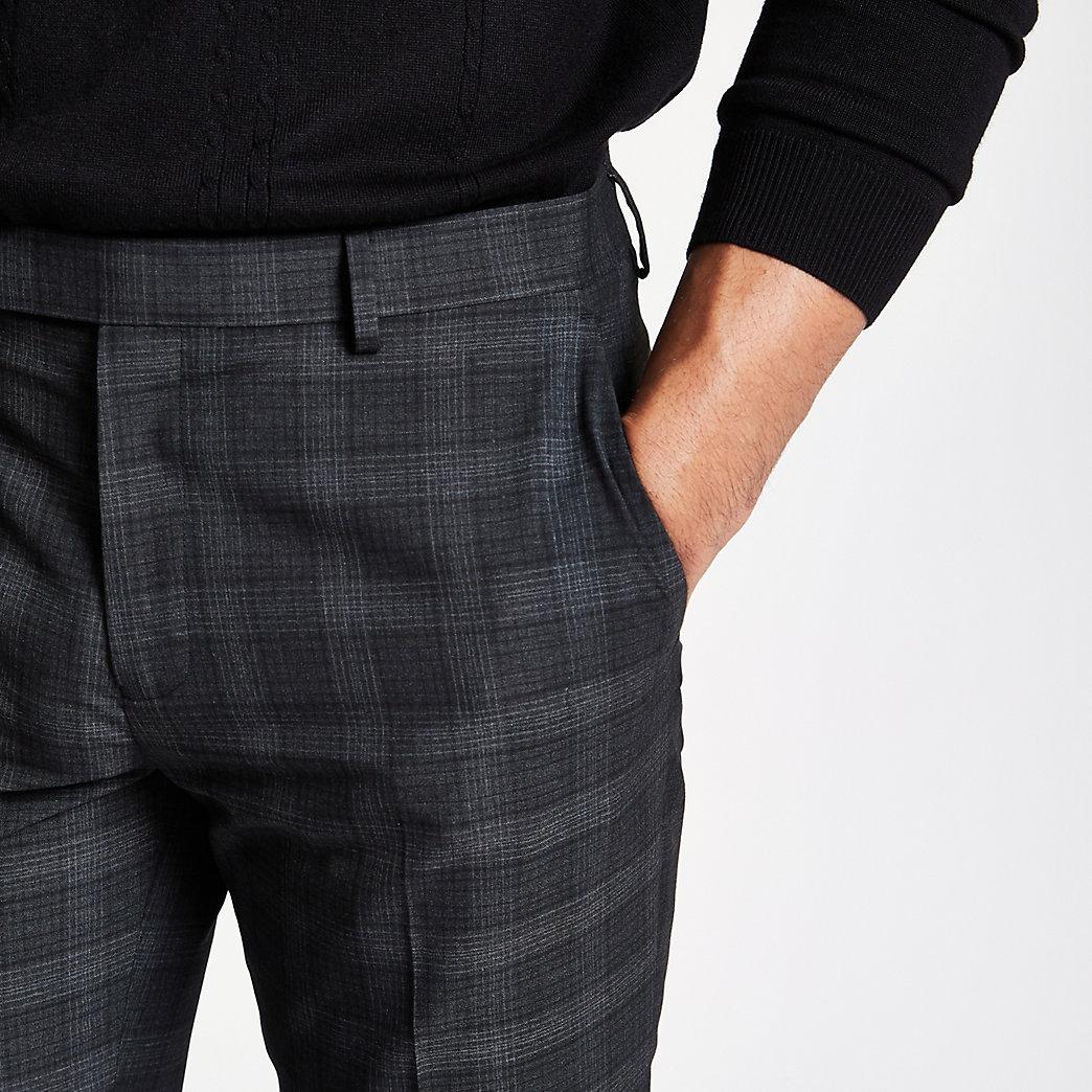 Skinny Fit Smart Trousers 