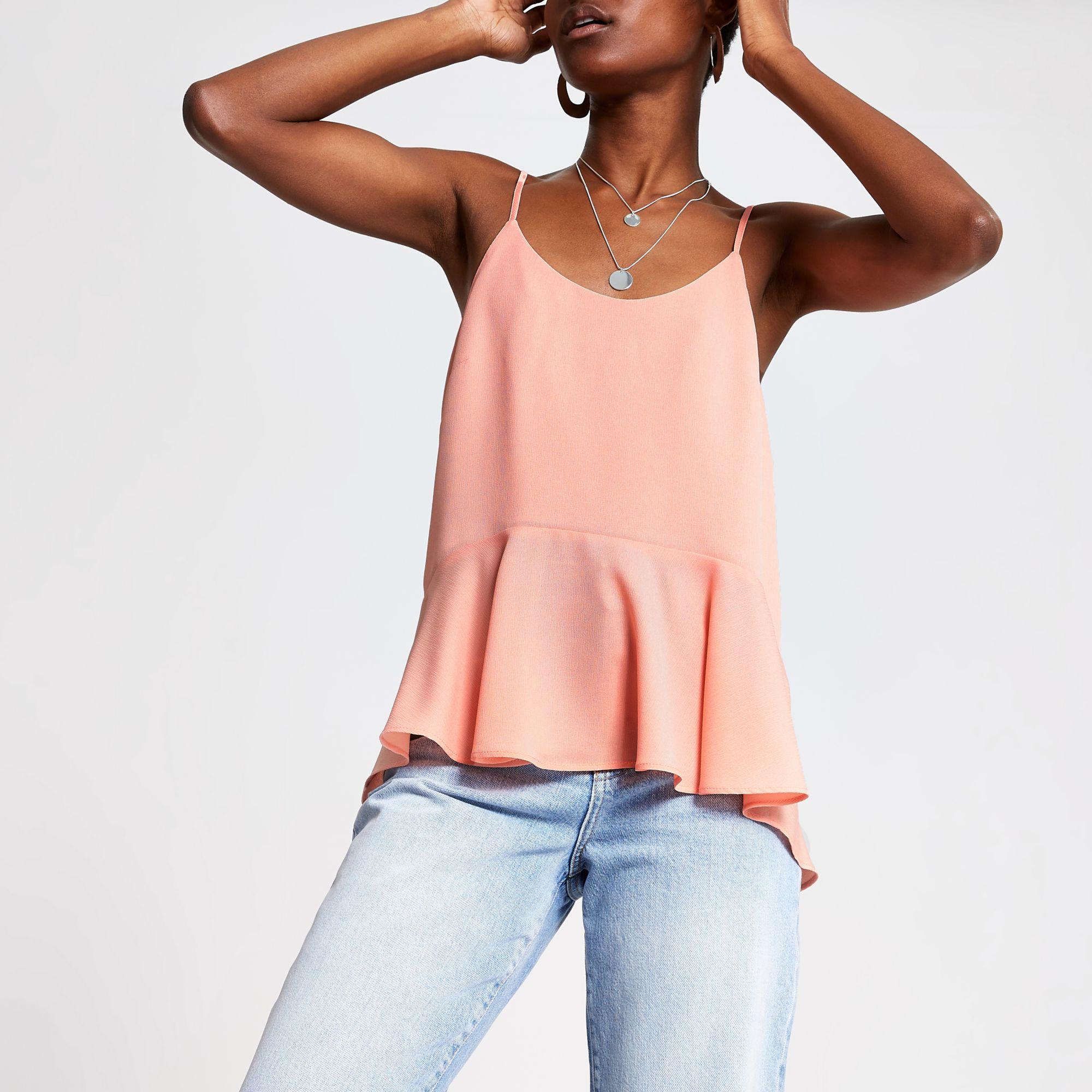 peplum tops river island
