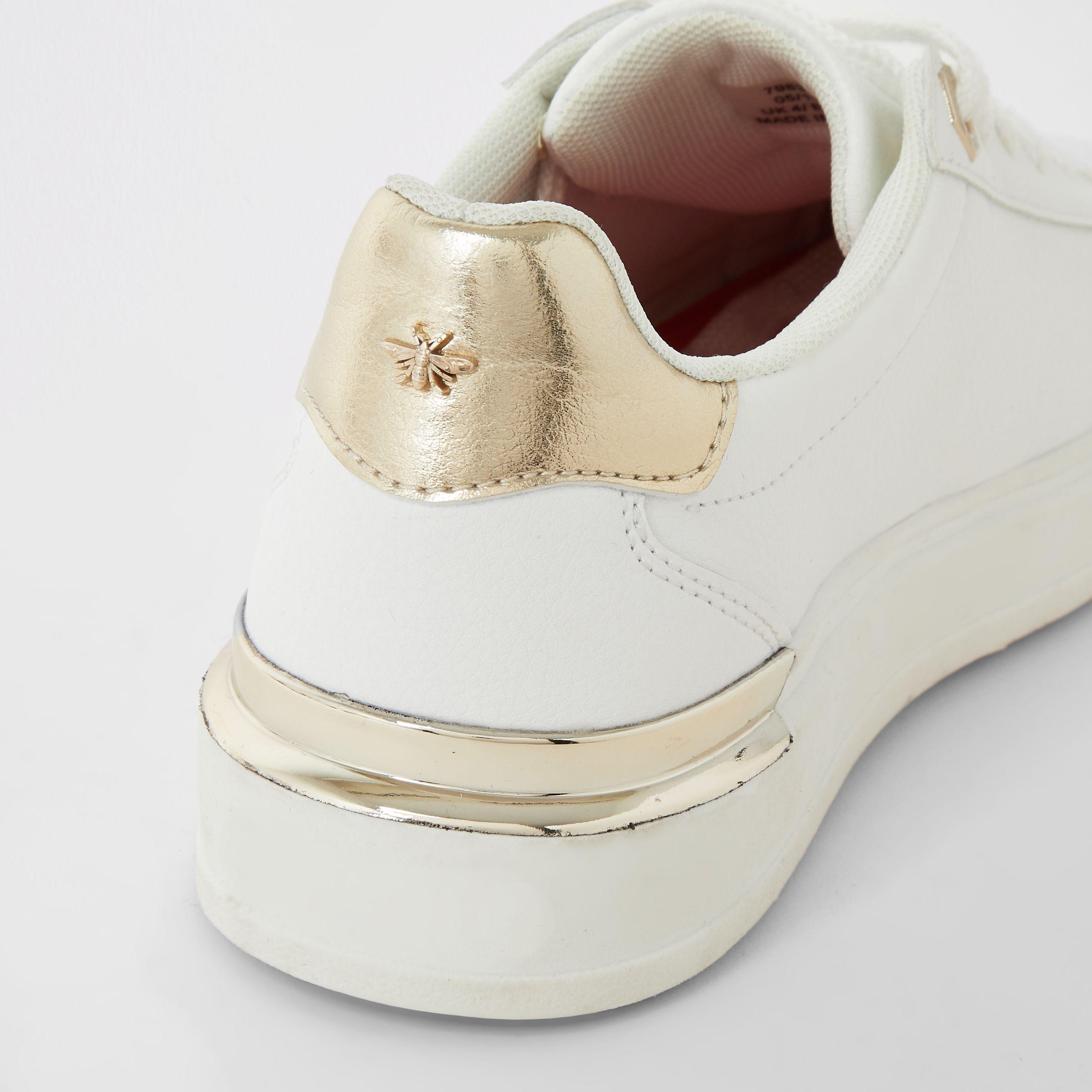 river island platform trainers