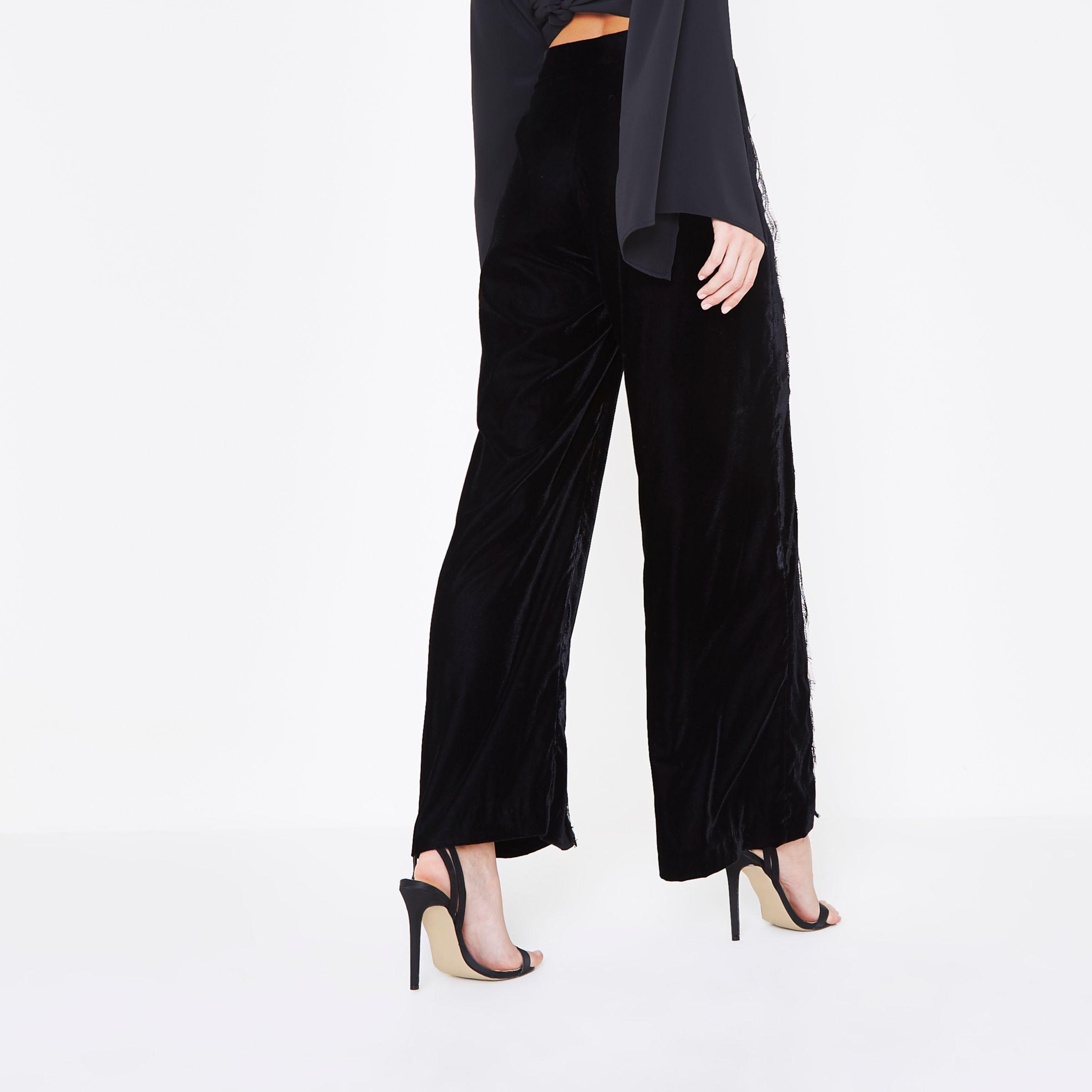 river island velvet trousers