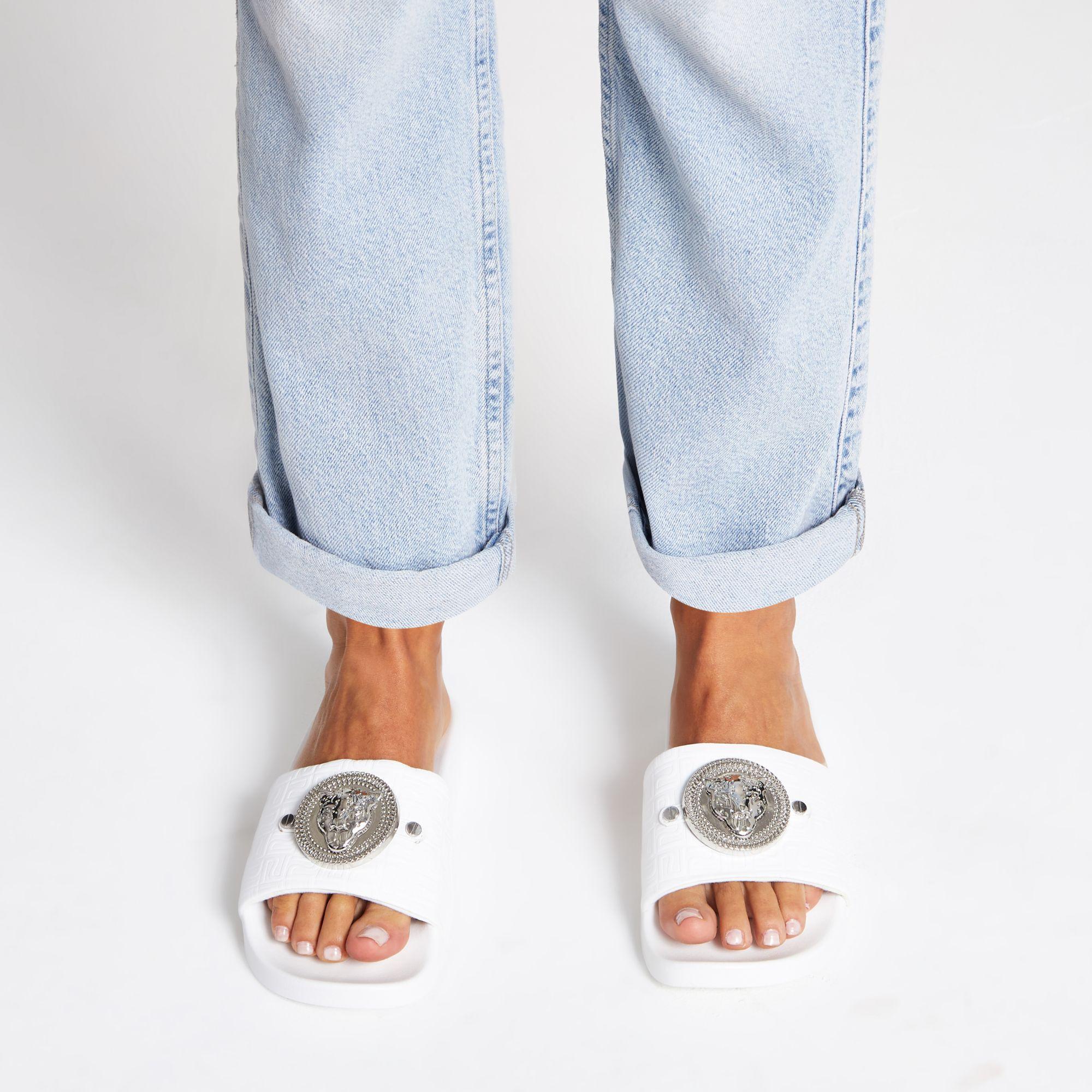 river island sliders very