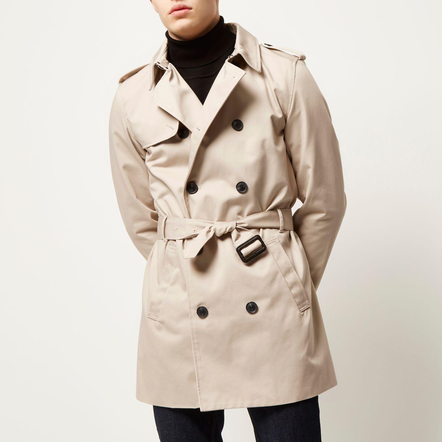 mens smart mac coat