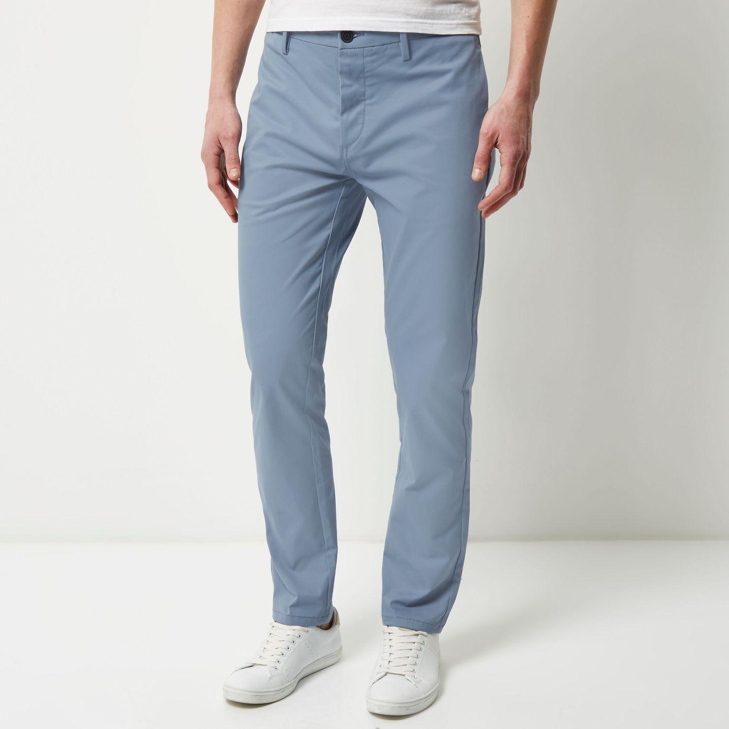 light blue chino pants mens