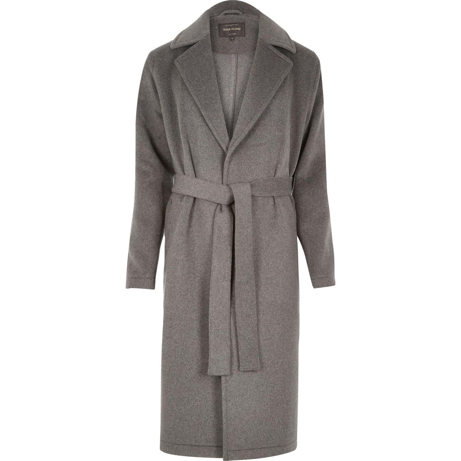 grey wrap jacket