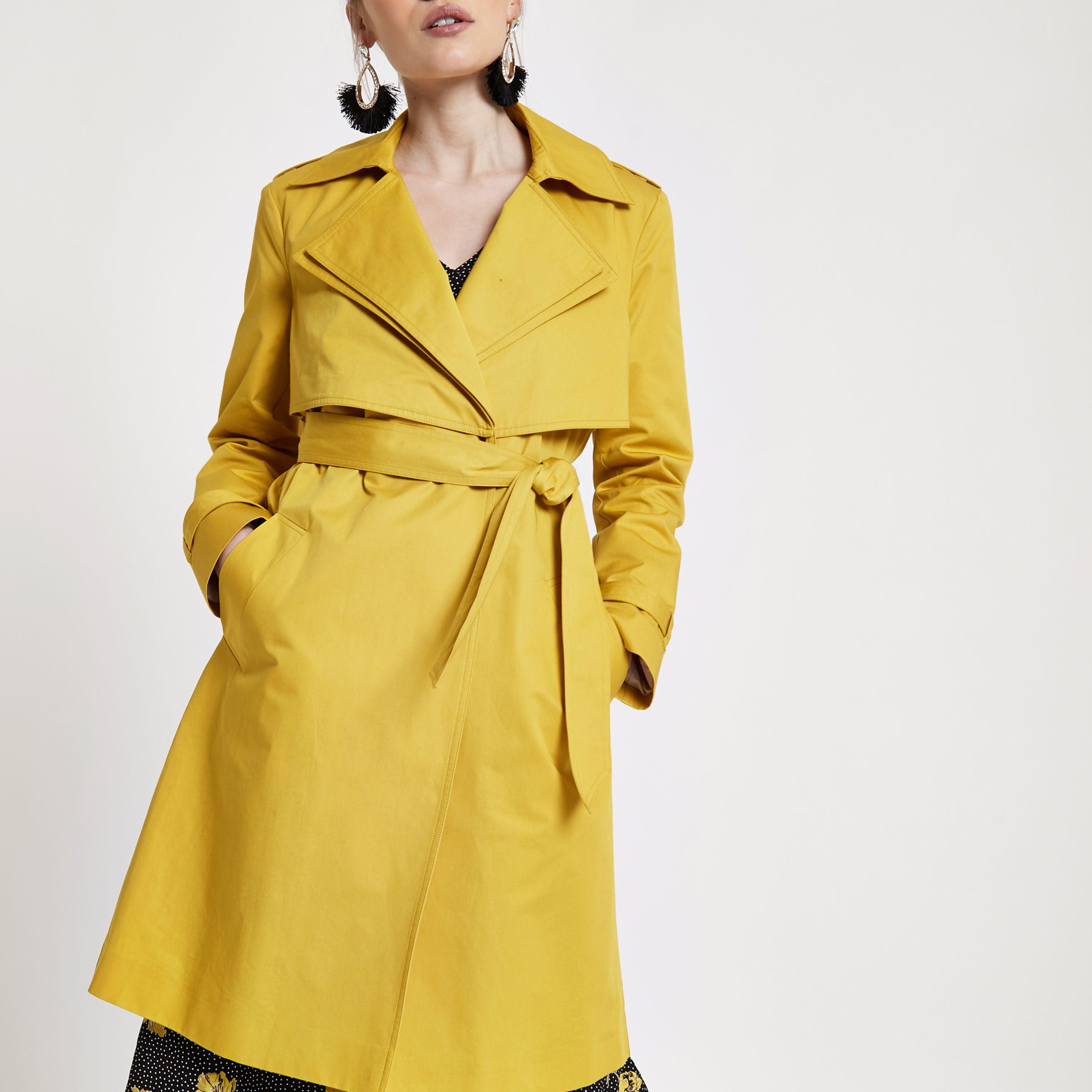 mustard coat petite