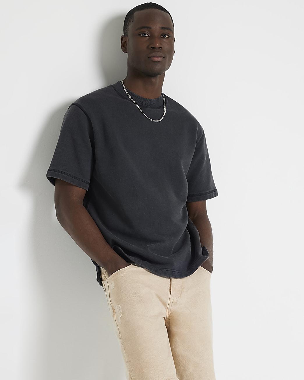 River island on sale denim shorts