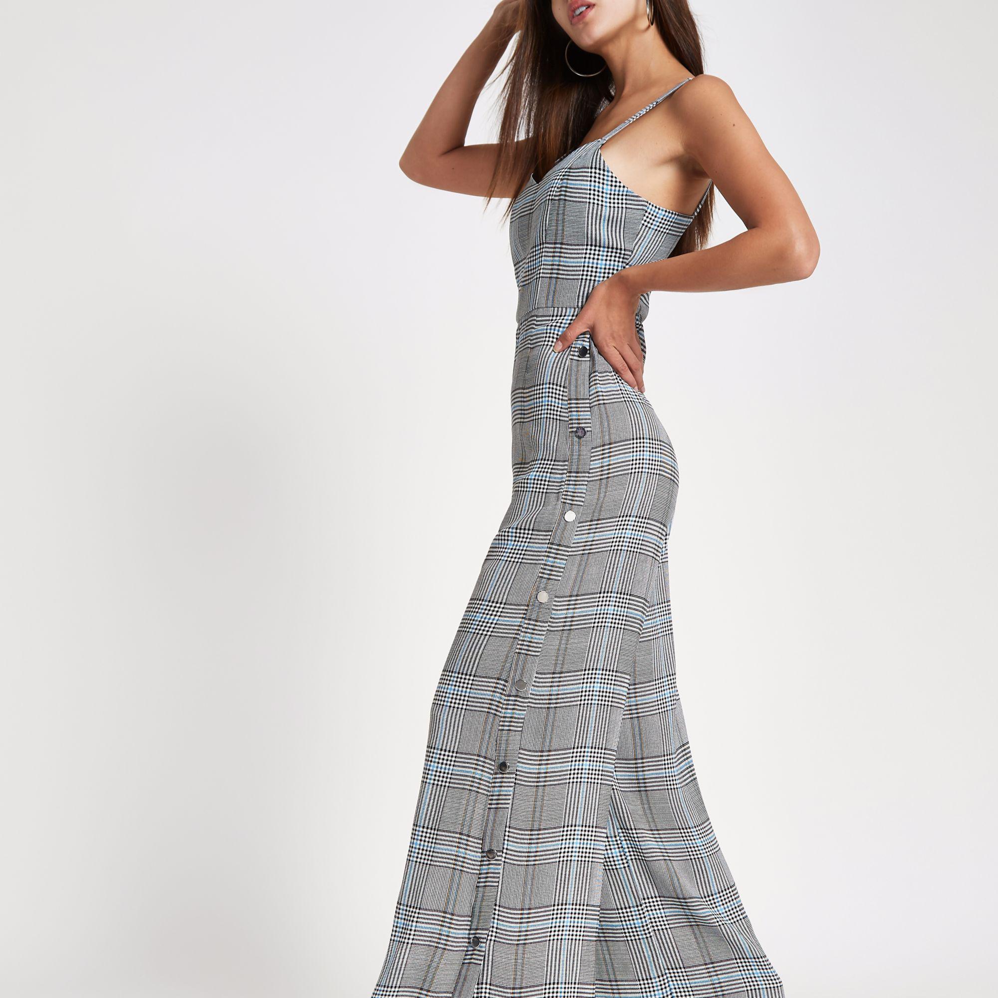 grey jumpsuit river island