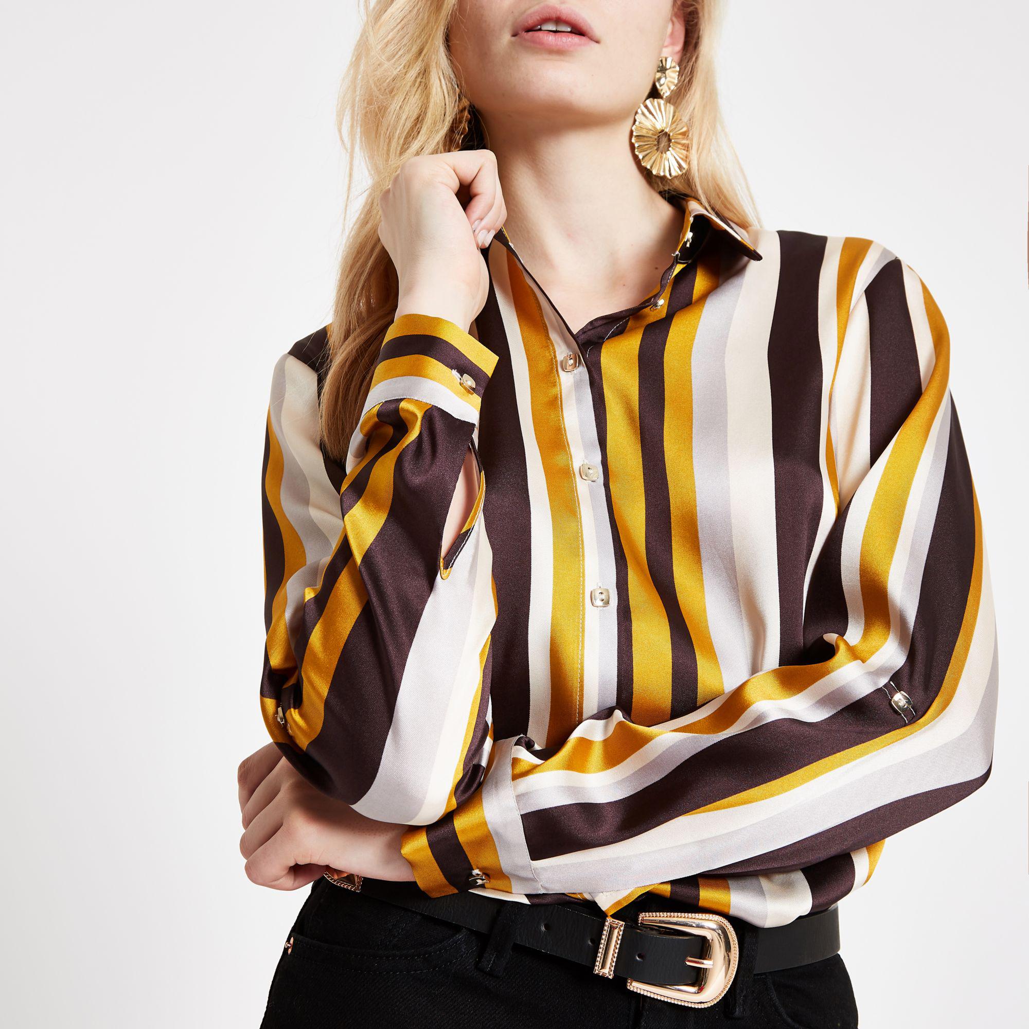 satin tops river island