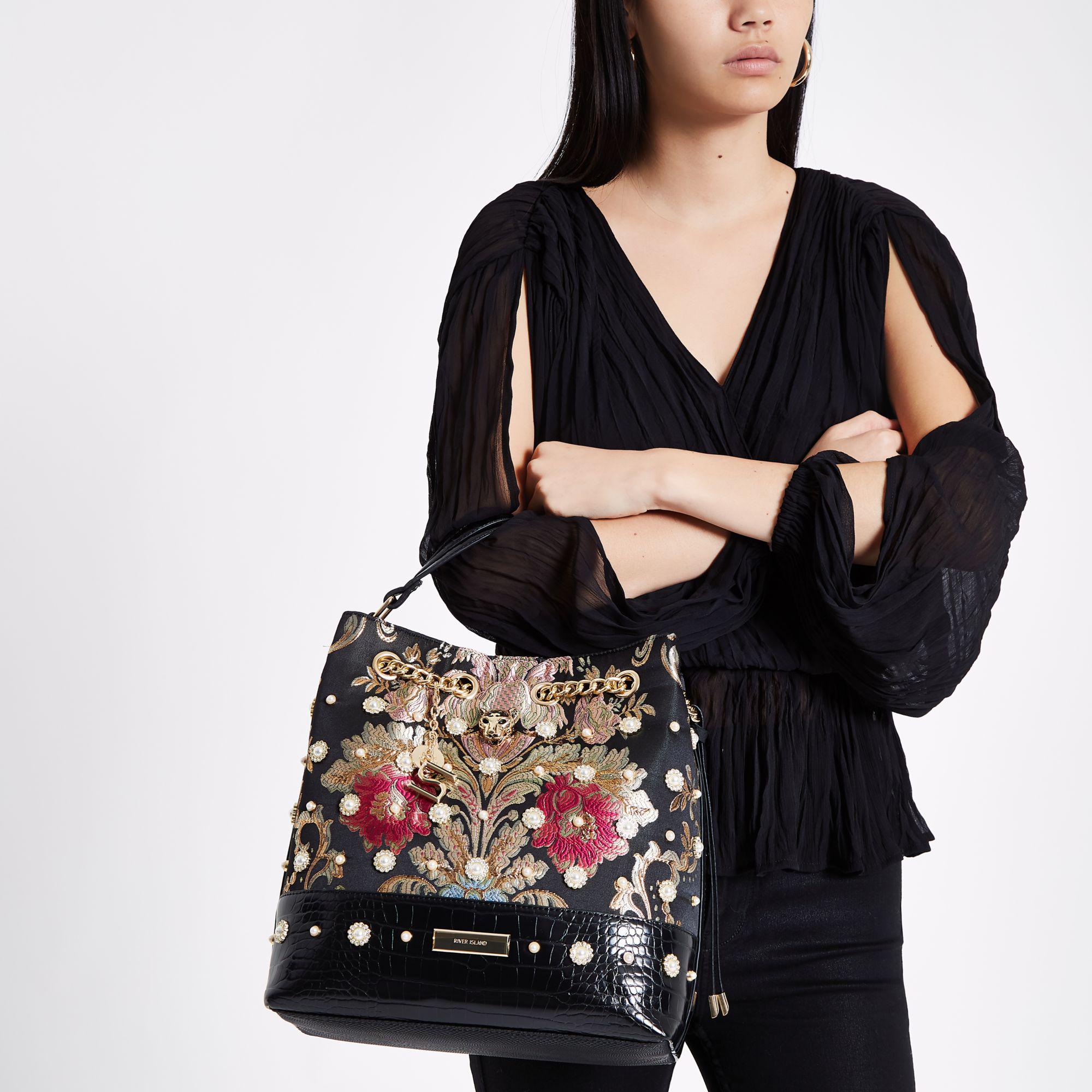 bucket bolsa river island