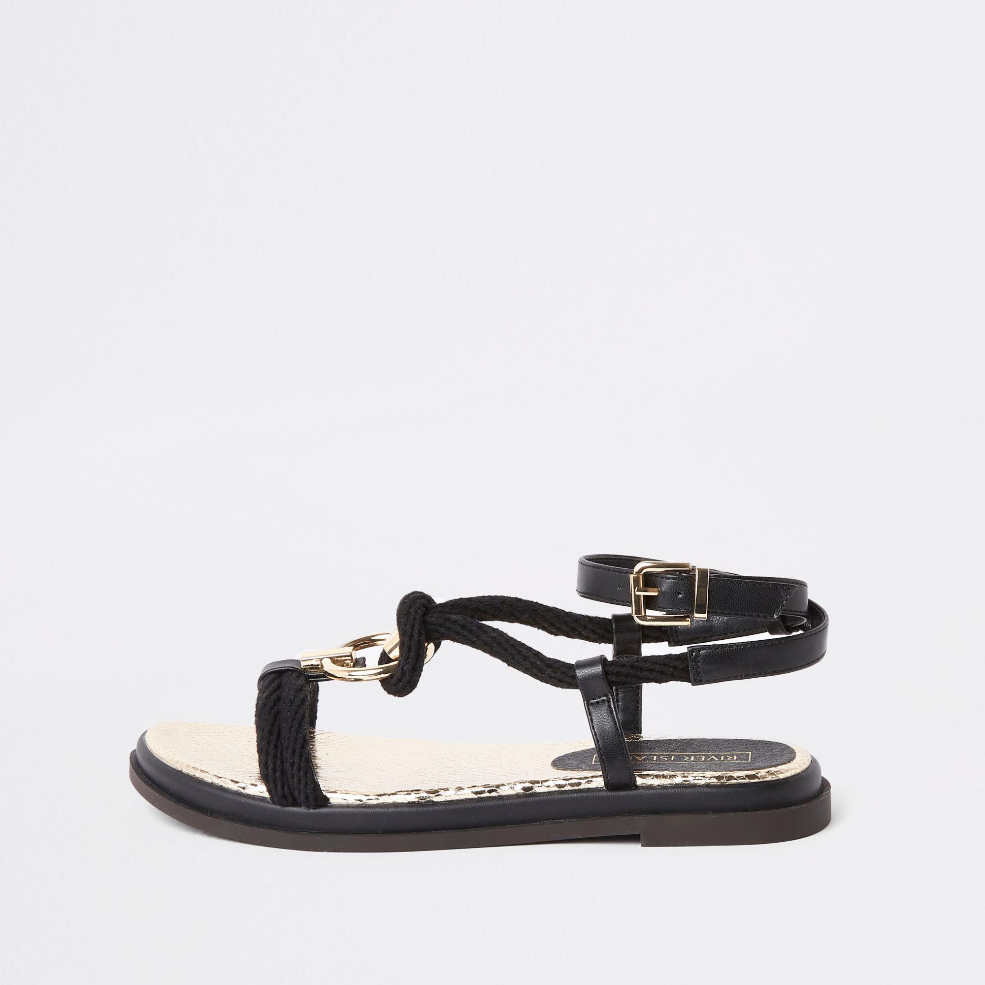 rope flat sandals