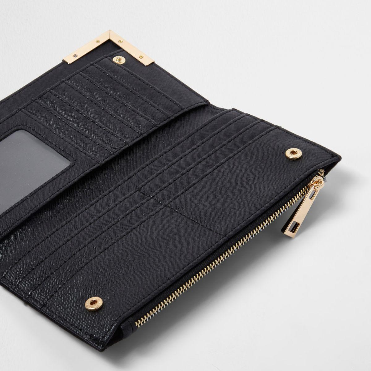 river island black purse