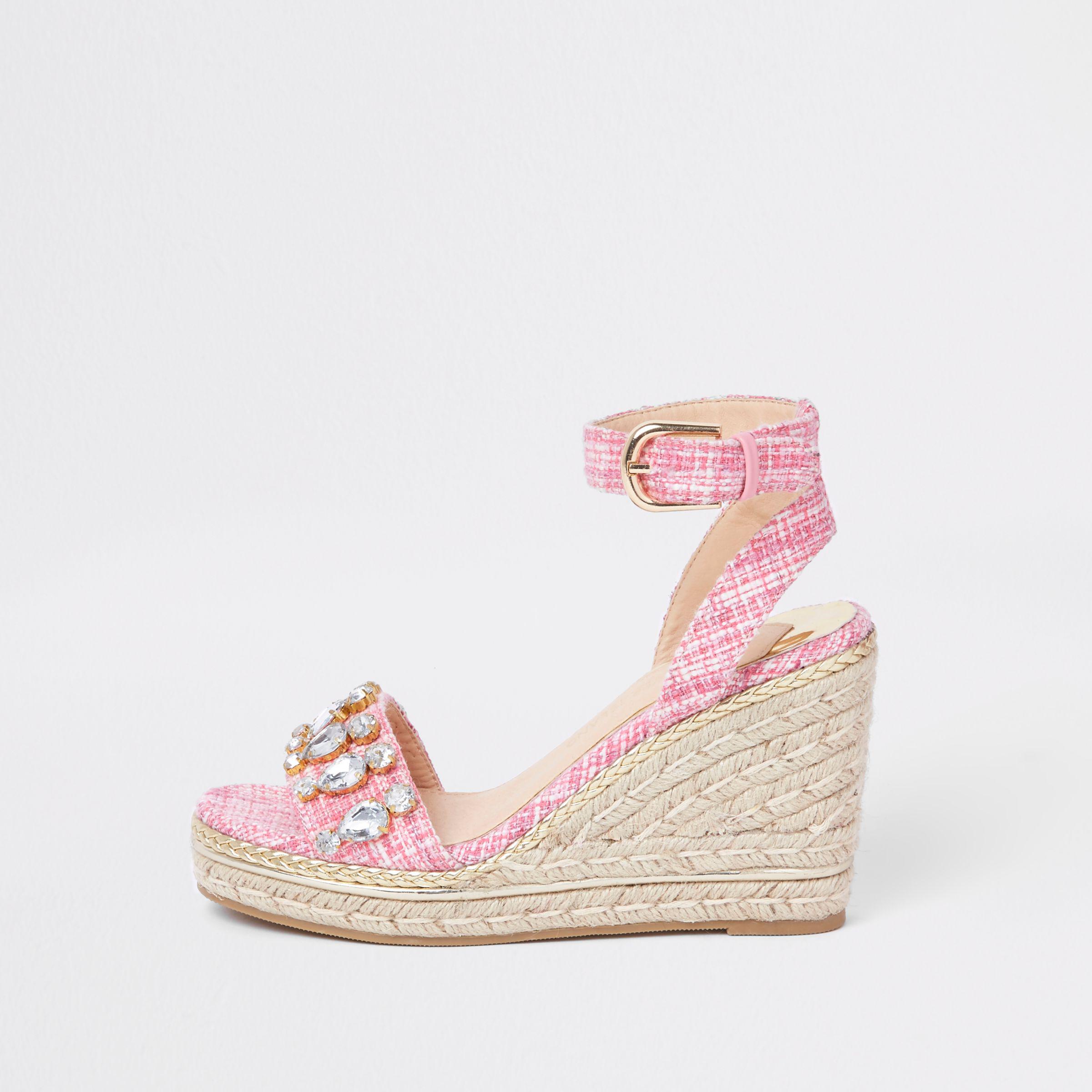 river island wedges