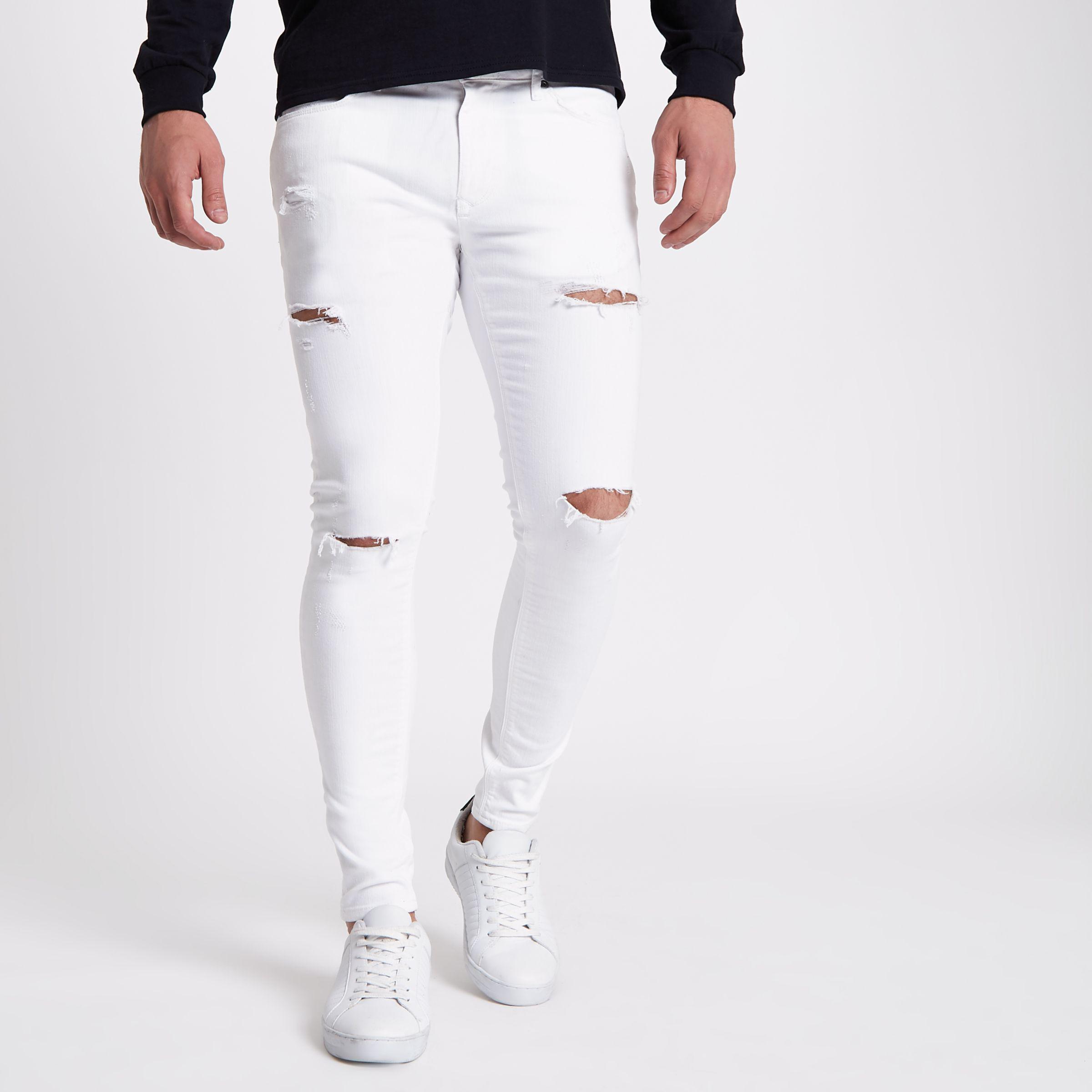 Denim Ripped Ollie Super Skinny Jeans 