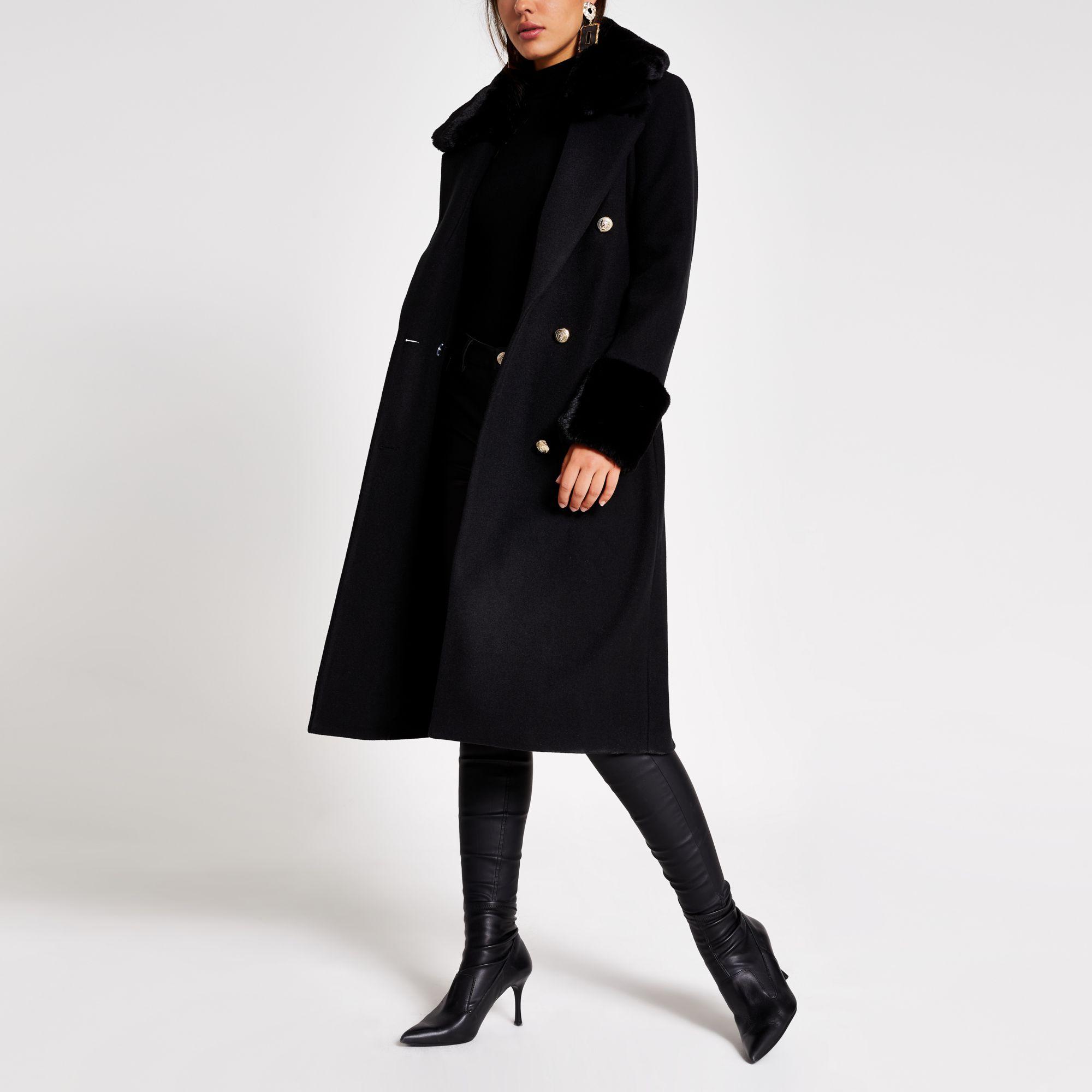 jigsaw maritime coat black