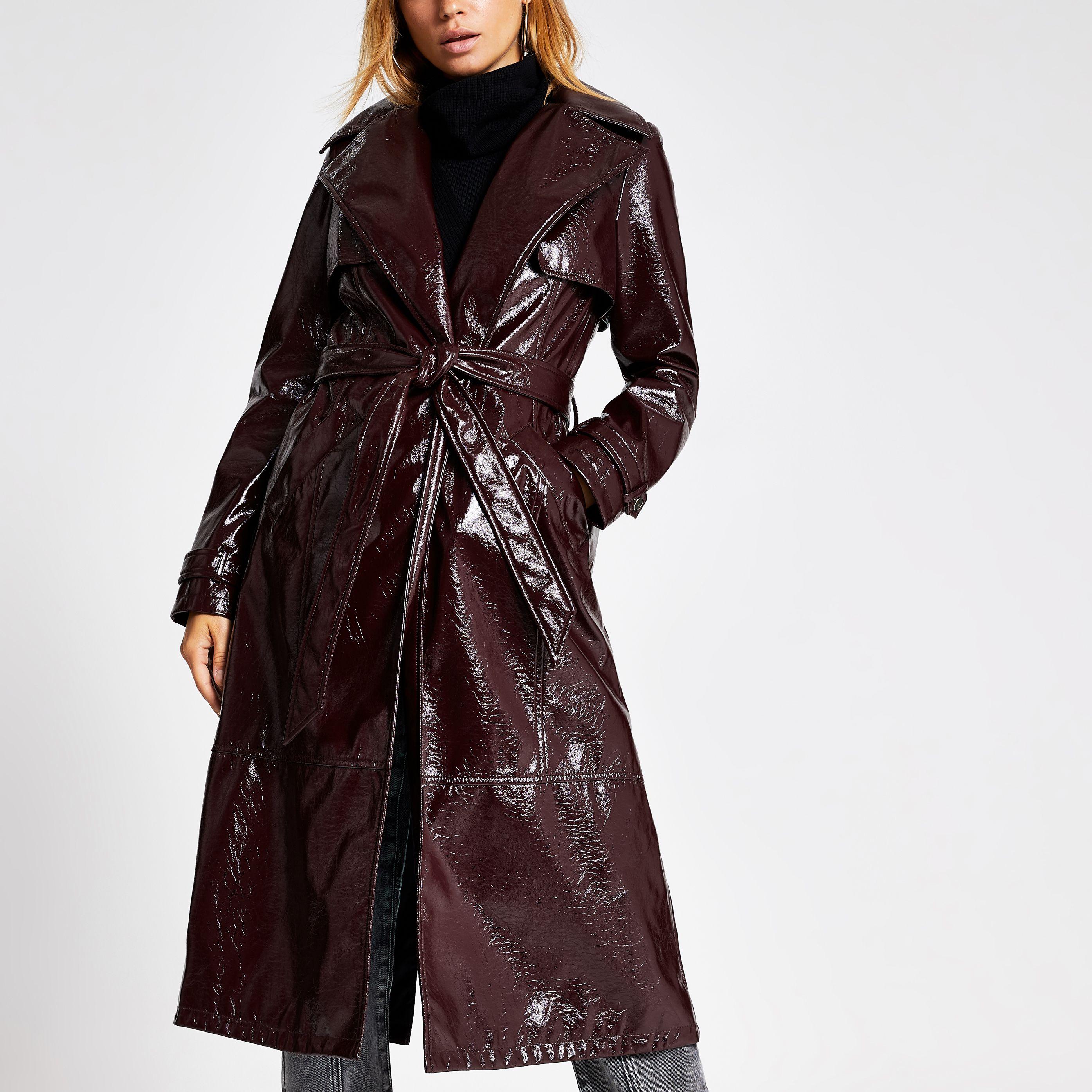 river island raincoat