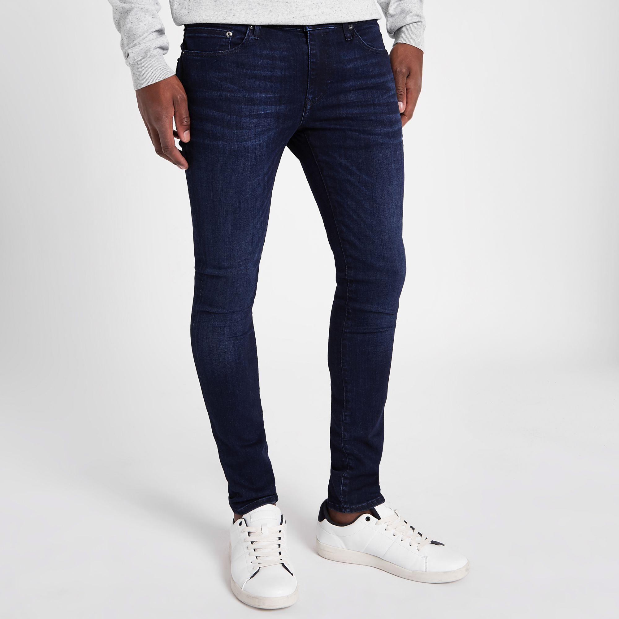 River Blue Danny Super Skinny Stretch Jeans for Men | Lyst