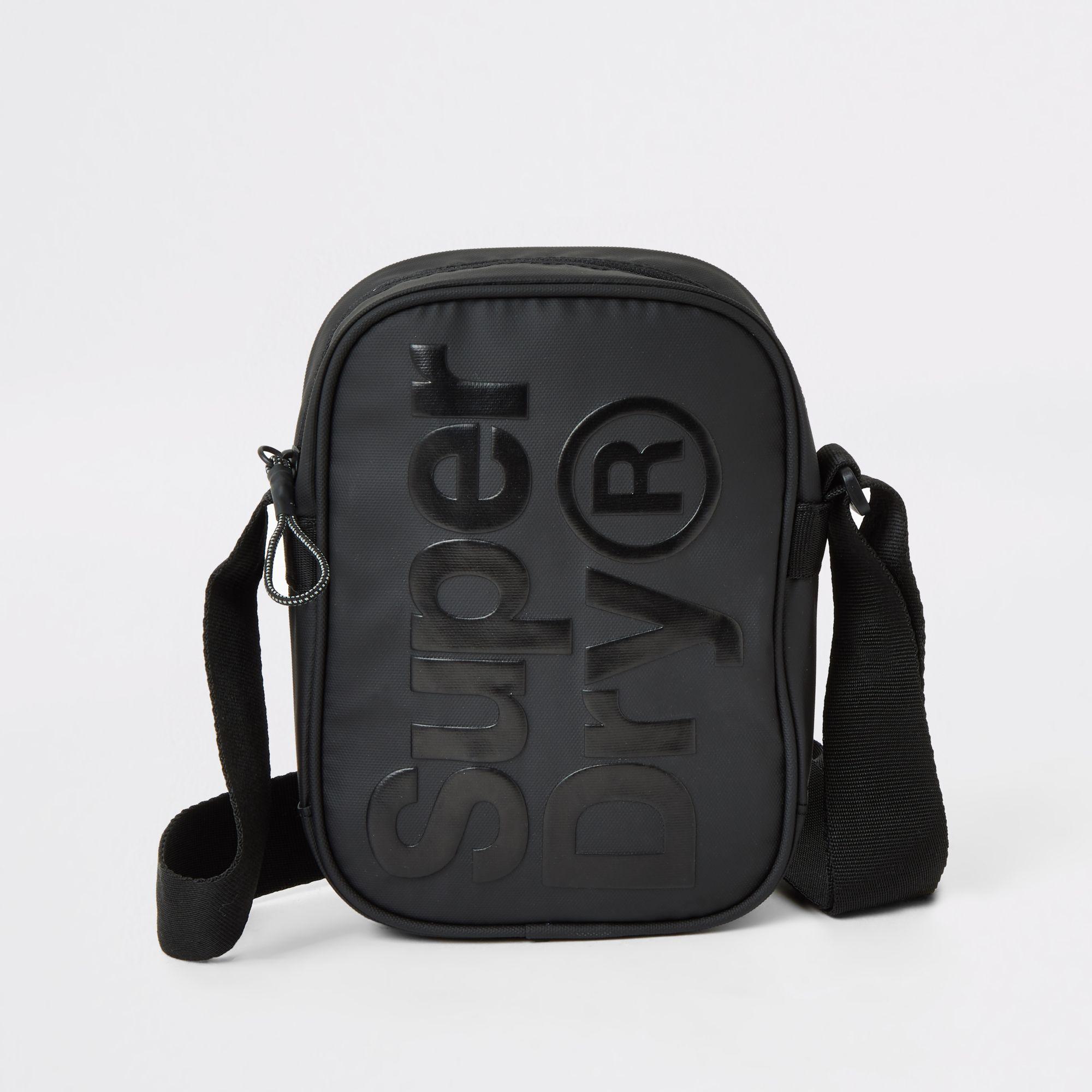 river island black side bag