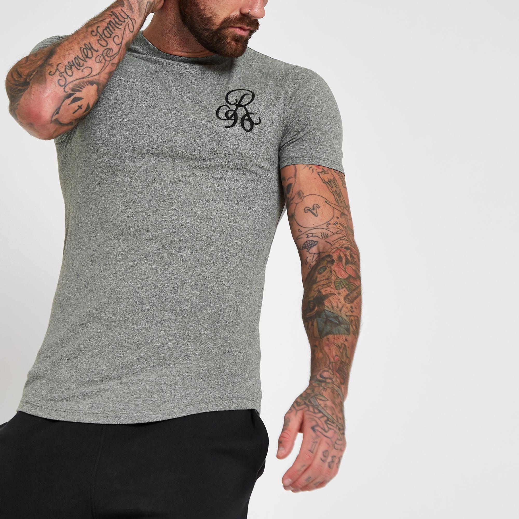 Cotton Muscle Fit R96 Embroidered 