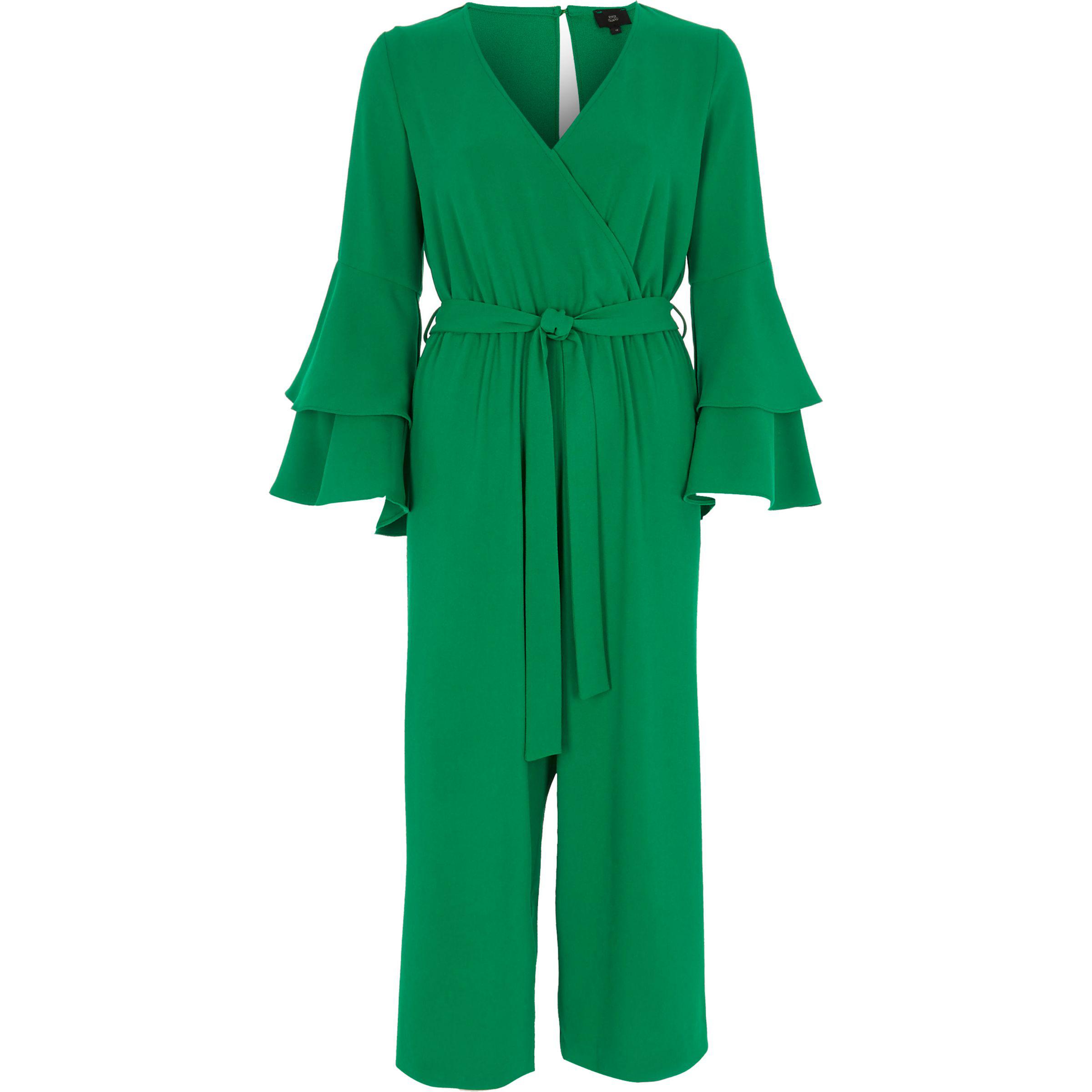 green jumpsuit river island