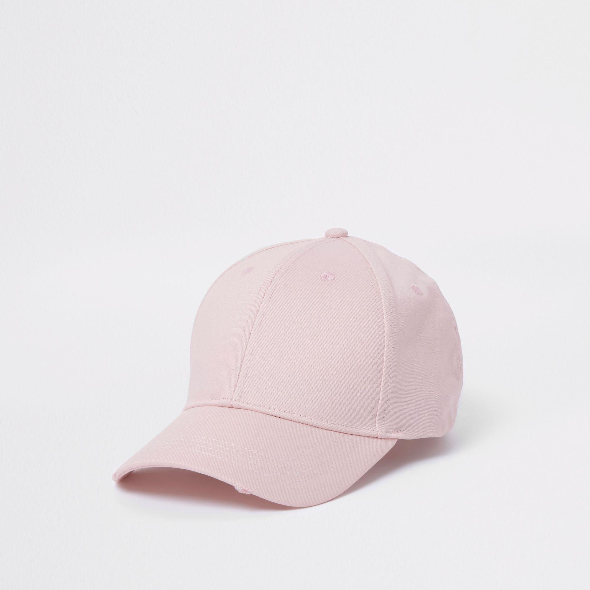 light pink baseball cap
