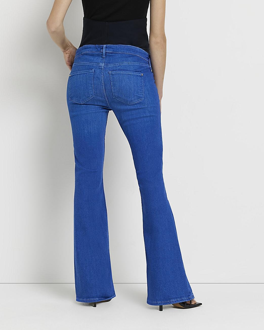 maternity flare jeans