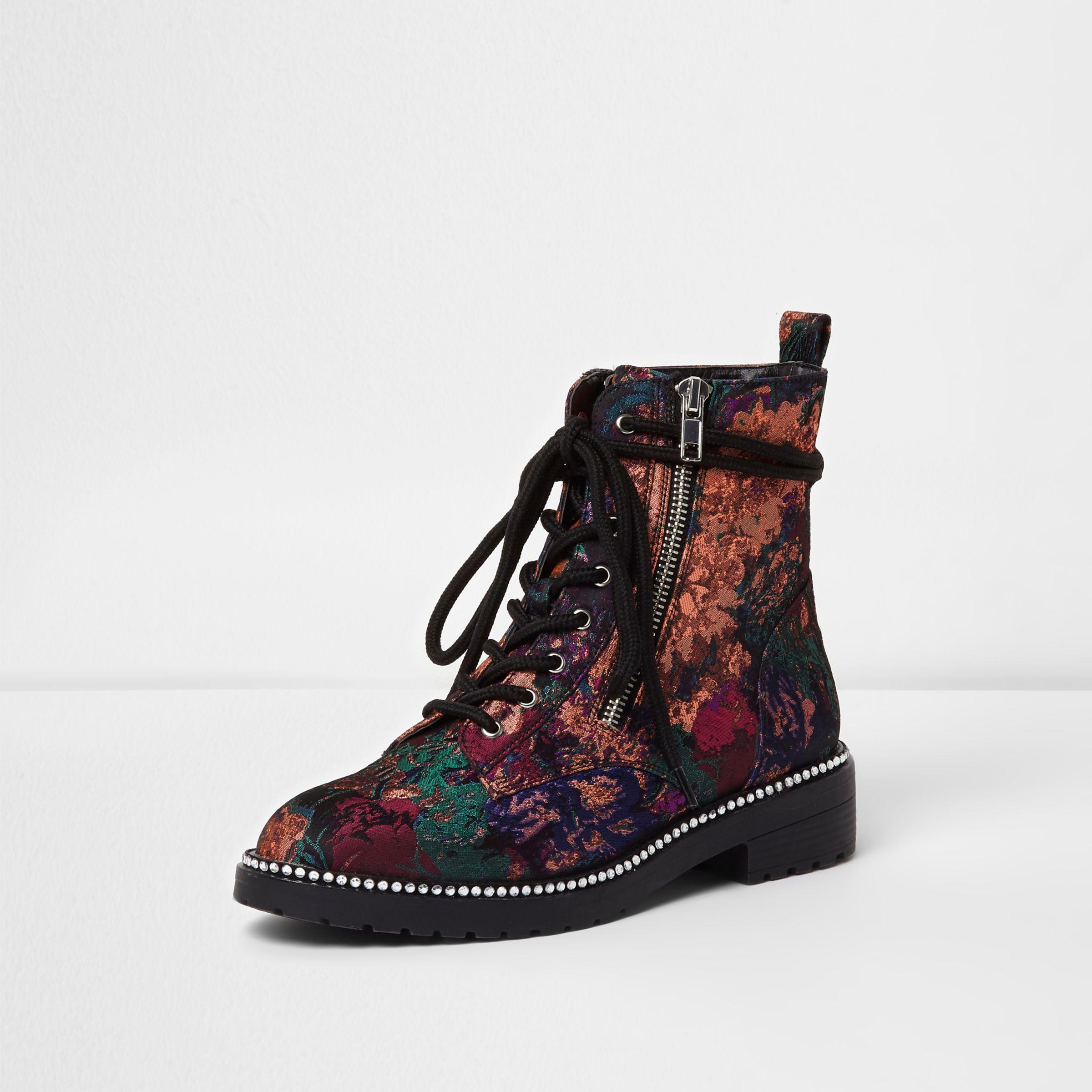 river island biker boots