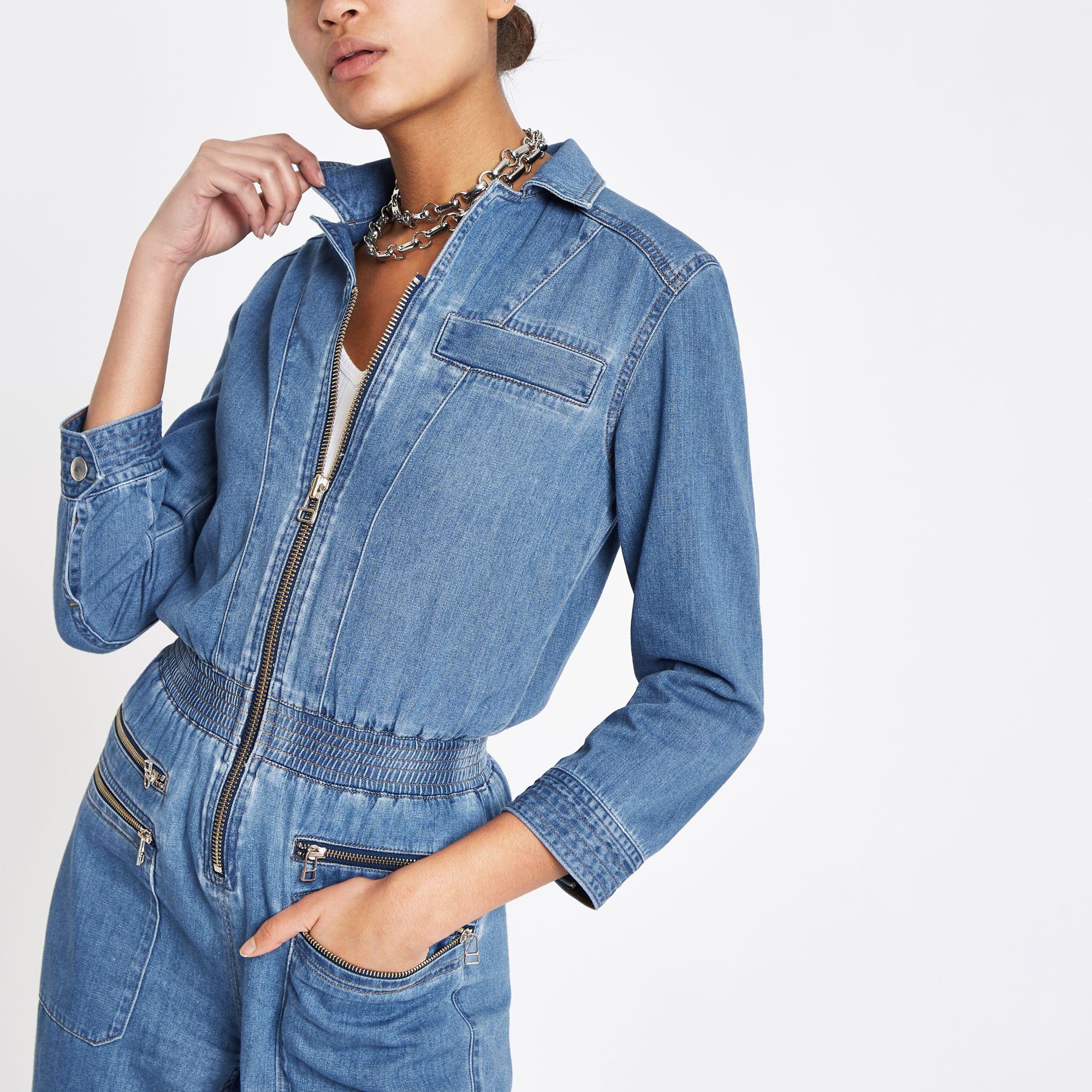 boiler suit river island